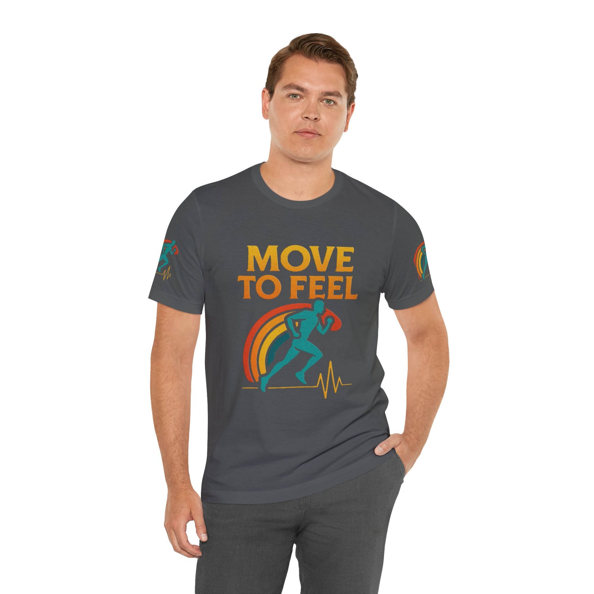 Unisex Fitness Motivational t-shirt | Inspire Move To Feel Active Style