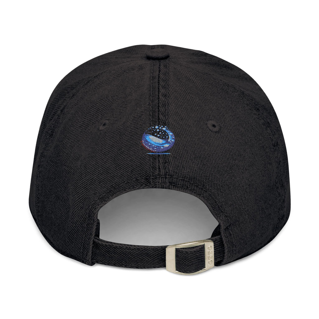 Denim Hat Faithful - Stylish Embroidered Cap Vintage-Inspired Style