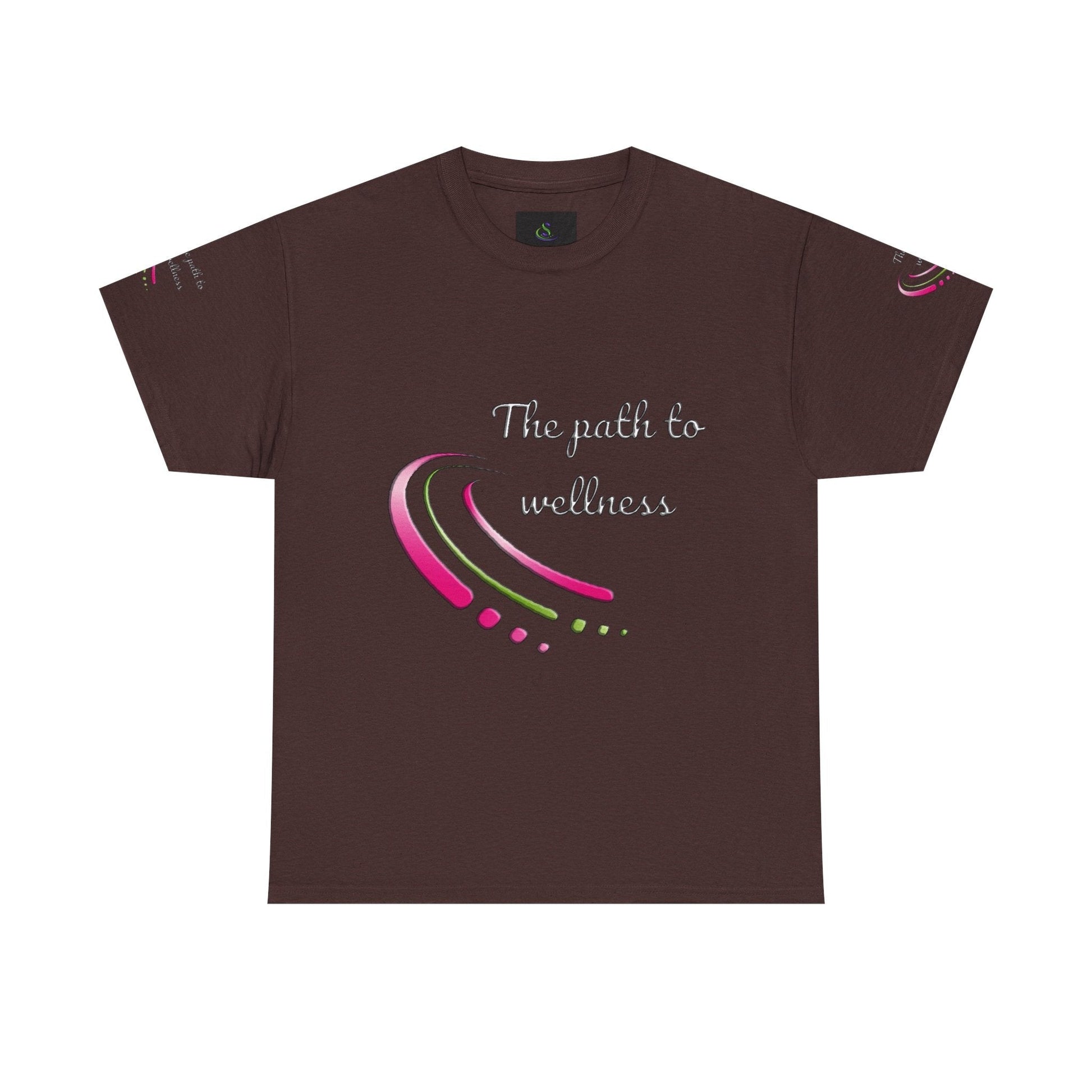 Unisex Welllness Heavy Cotton T-shirt - The Path To Wellness  Everyday
