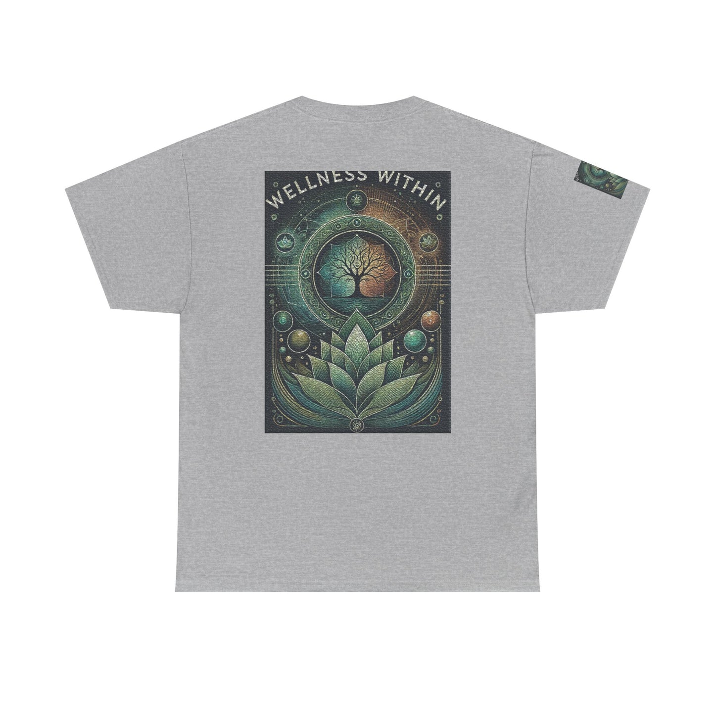 Unisex Heavy Cotton Tee " Wellness Within"