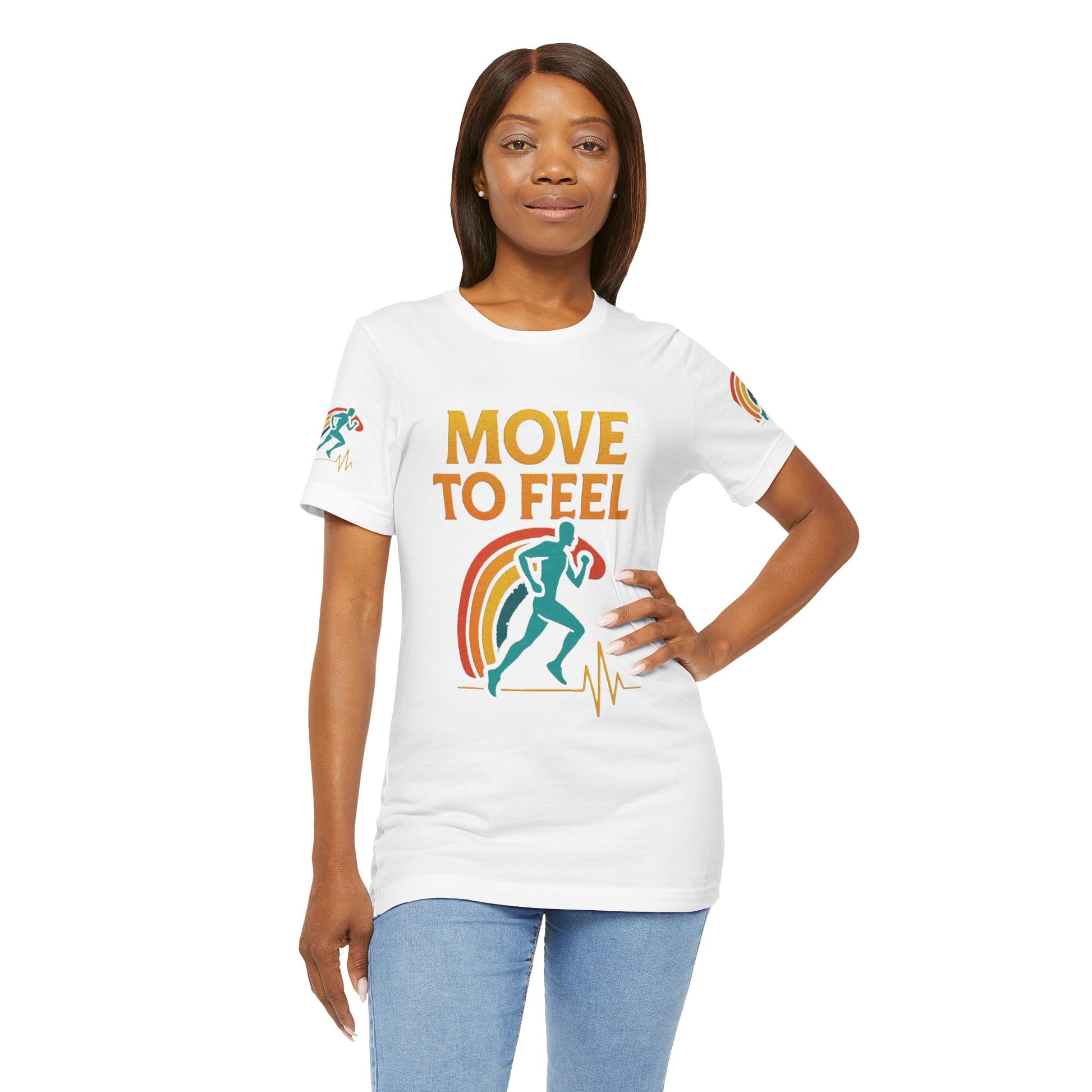 Unisex Fitness Motivational t-shirt | Inspire Move To Feel Active Style