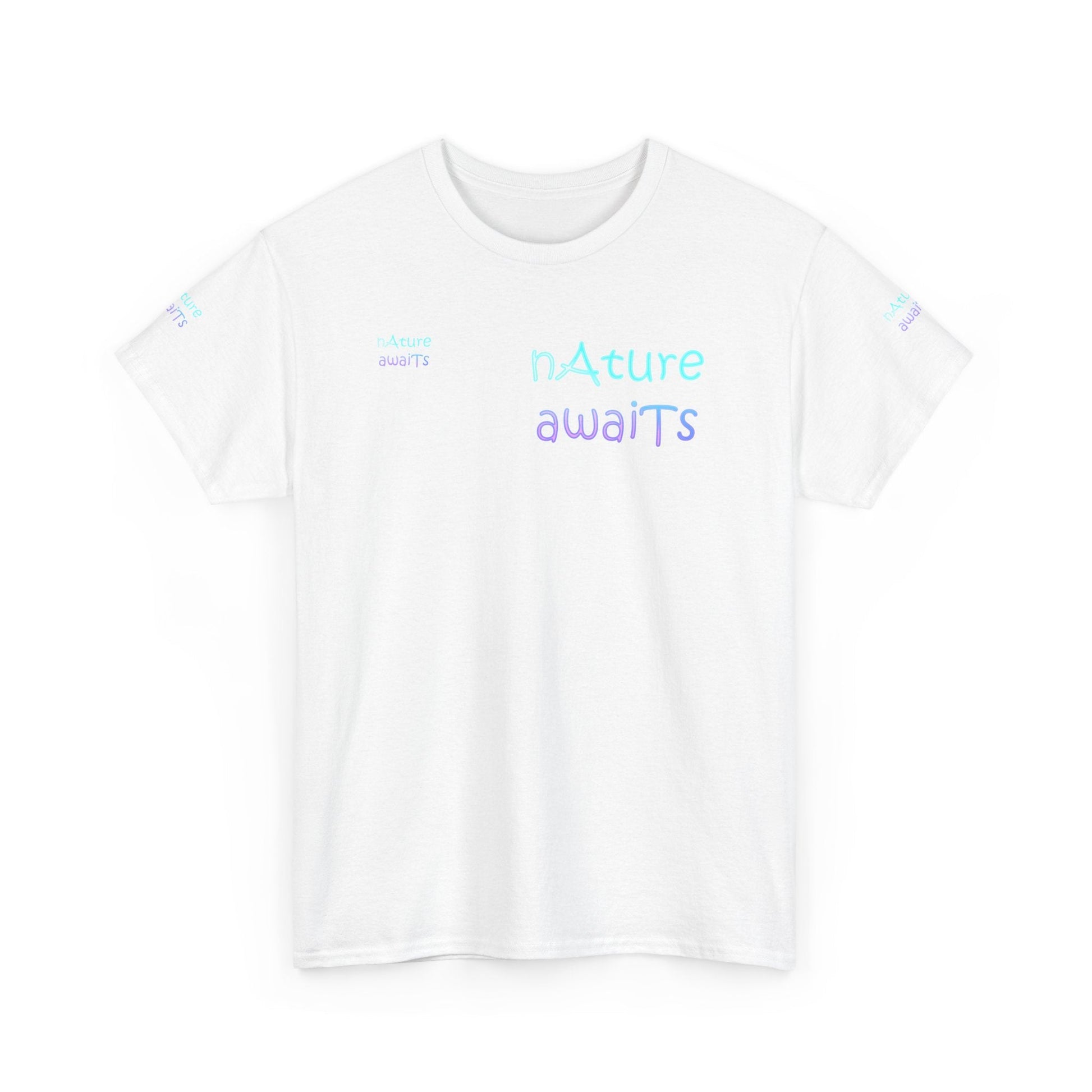 Unisex Heavy Cotton t-shirt Nature Awaits t-shirt for Comfort & Style