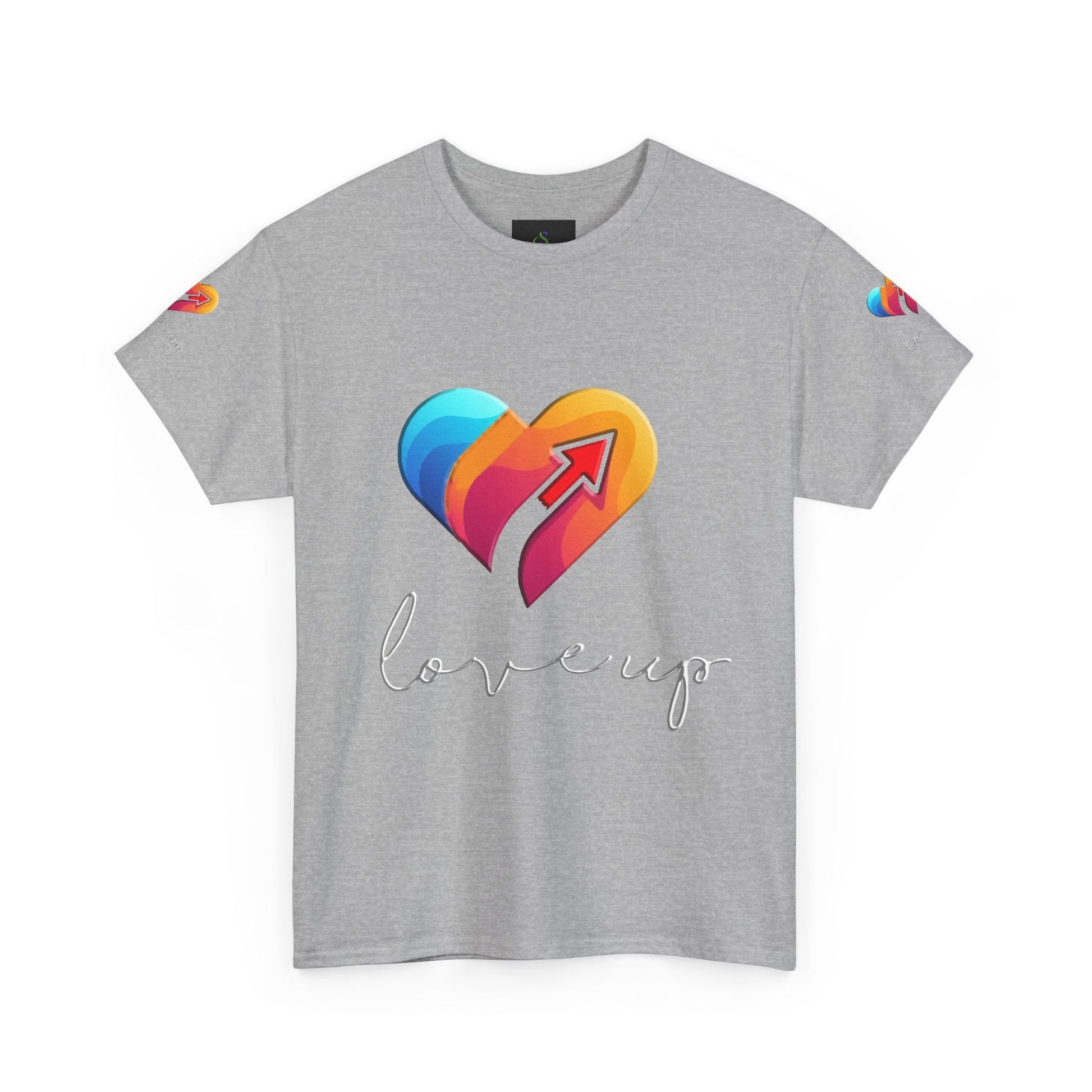 Unisex Heavy Cotton T-shirt - Love's Up Premium Comfort & Timeless Style