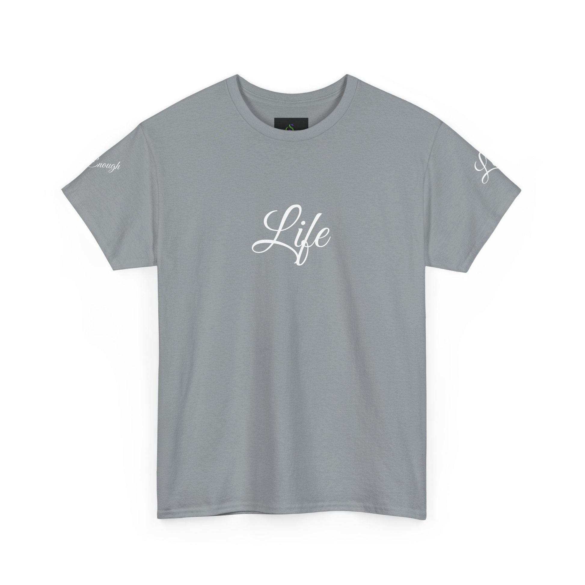 Unisex Heavy Cotton T-shirt - life is enough your are always enough