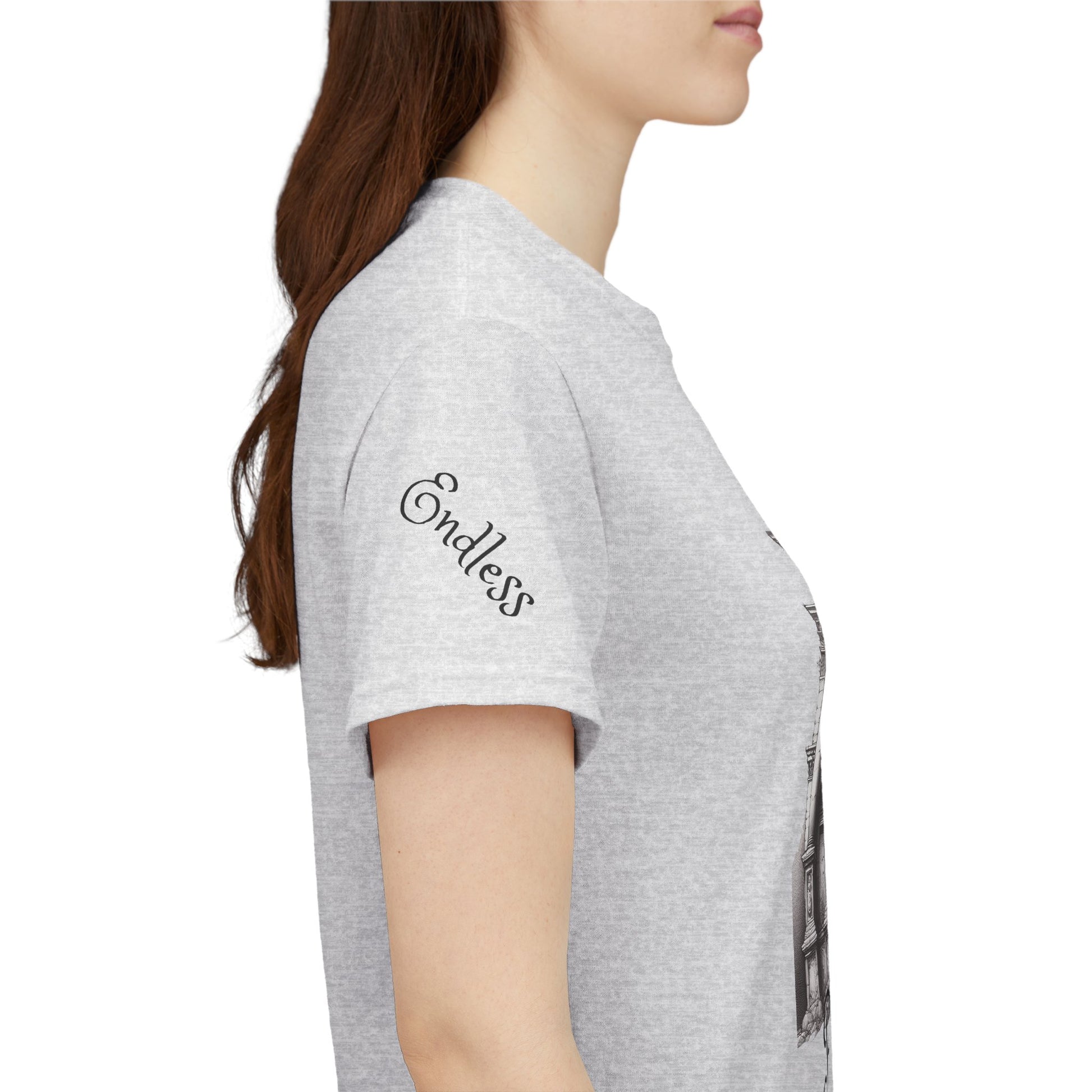 Unisex Heavy Cotton T-shirt - The Mind - Endless Possibilities Endless