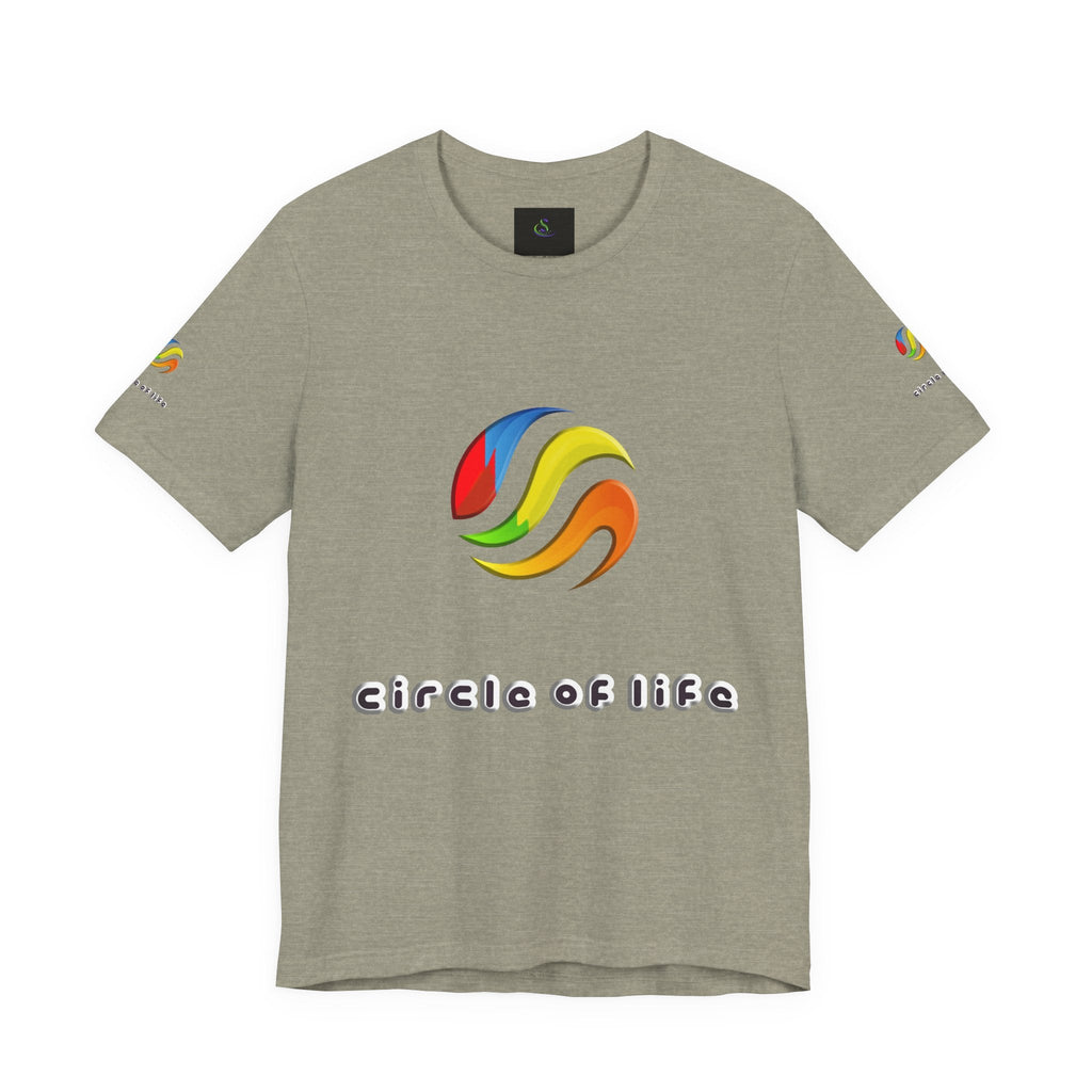Unisex Jersey Short Sleeve T-shirt | Cotton Everyday Fit Circle of Life