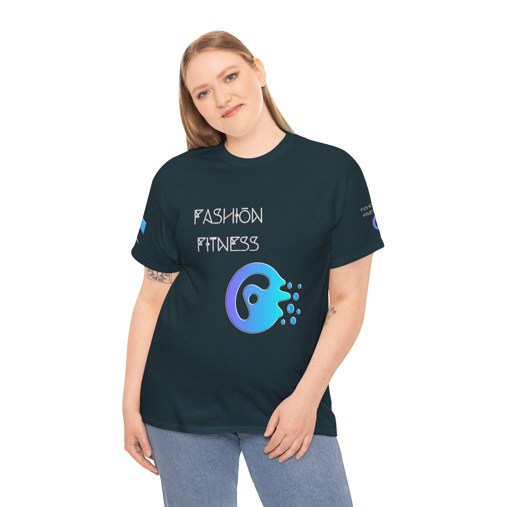 Unisex Heavy Cotton T-shirt  - Fashion Fitness Built for Everyday