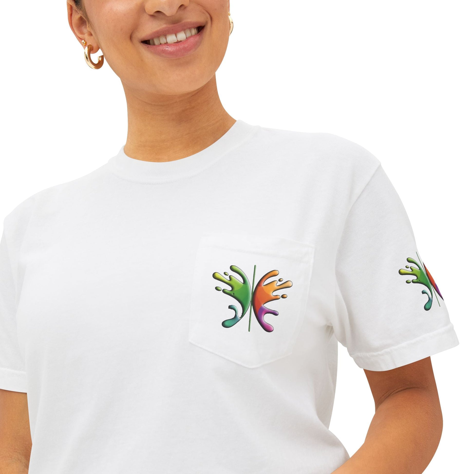 Unisex Garment-Dyed - Pocket T-Shirt Rebound Made for Everyday Comfort