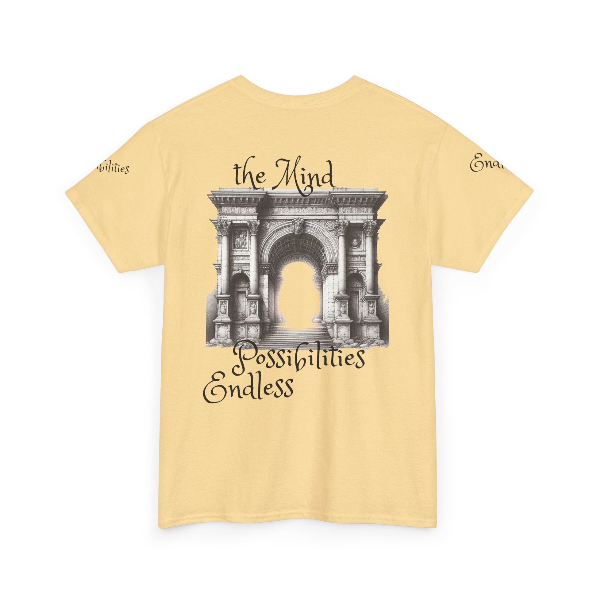 Unisex Heavy Cotton T-shirt - The Mind - Endless Possibilities Endless