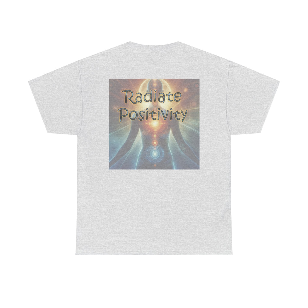 Unisex Heavy Cotton T-shirt - Radiate Positivity Its Free