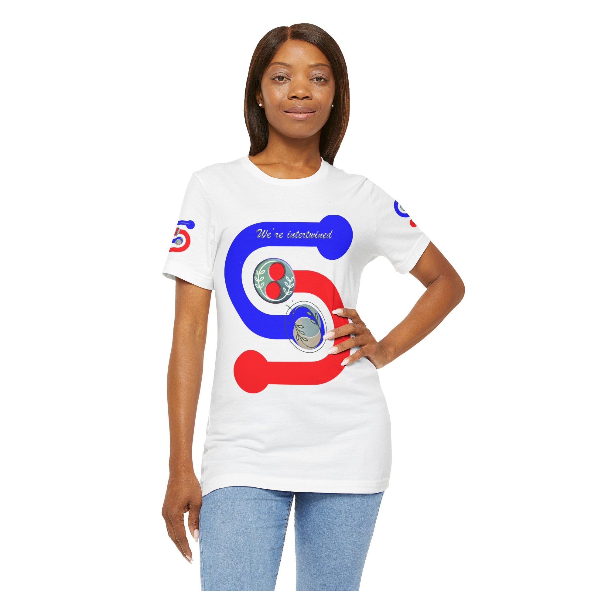 Unisex Jersey Short Sleeve T-shirt - We're Interconnected