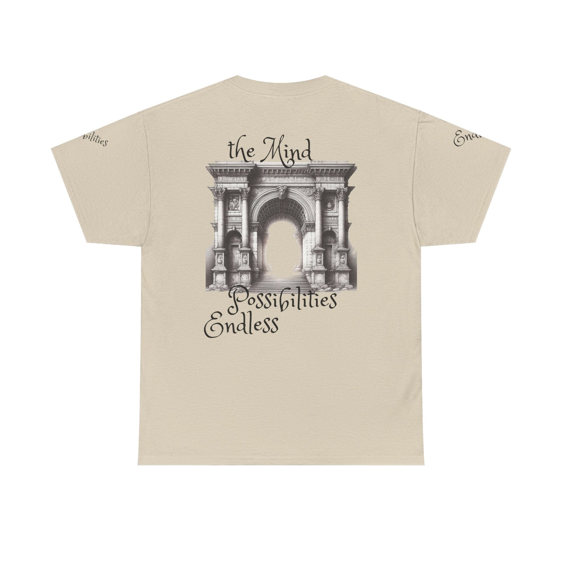Unisex Heavy Cotton T-shirt - The Mind - Endless Possibilities Endless