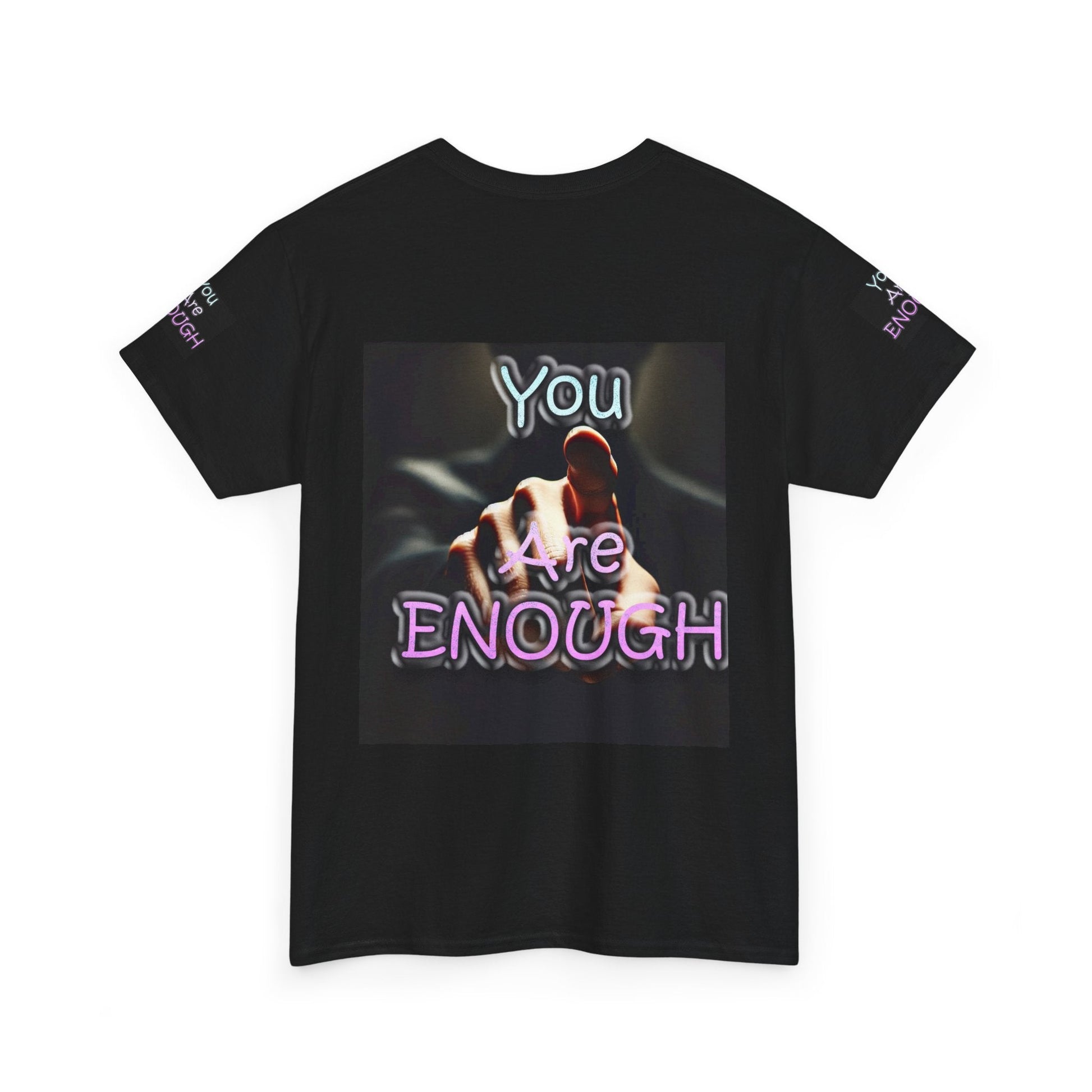 Unisex Heavy Cotton T-shirt - You Are Enough Premium Comfort & Timeless
