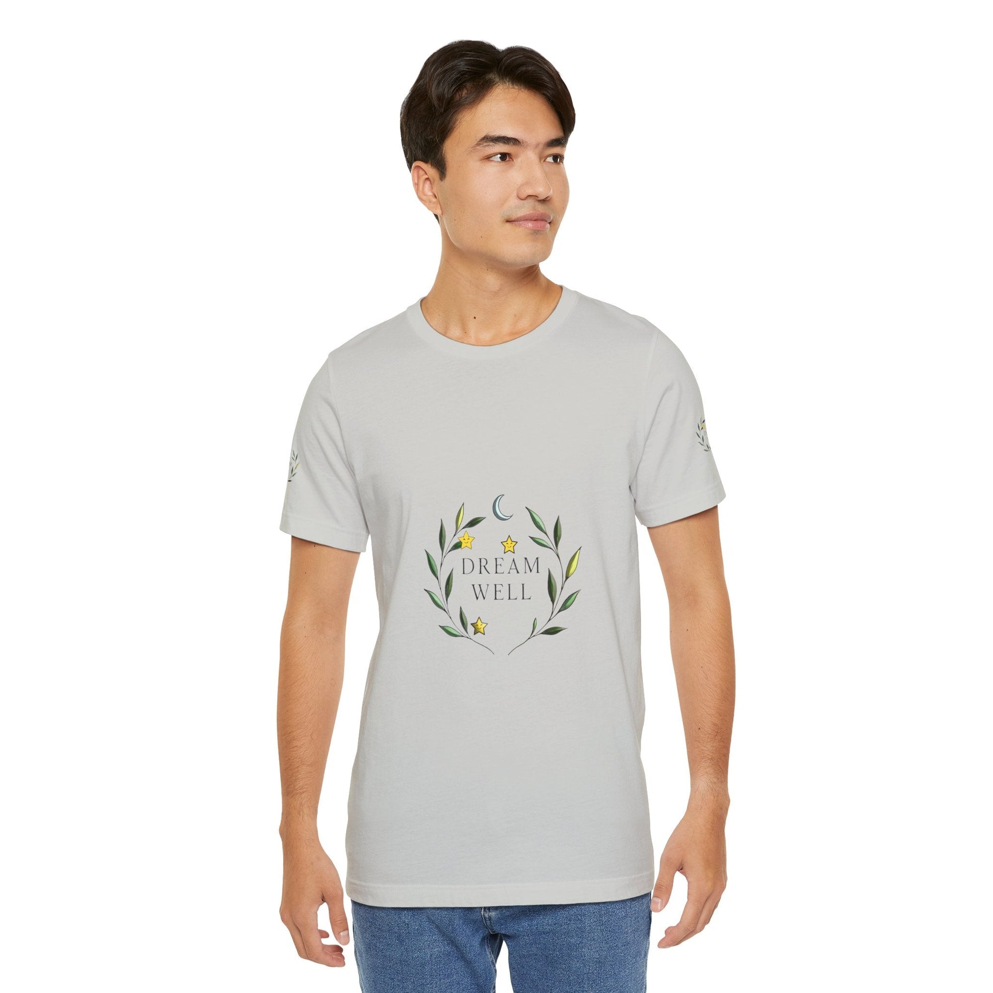 Dream Well Unisex Jersey T-shirt | Relaxed Fit, Care, or Relaxation