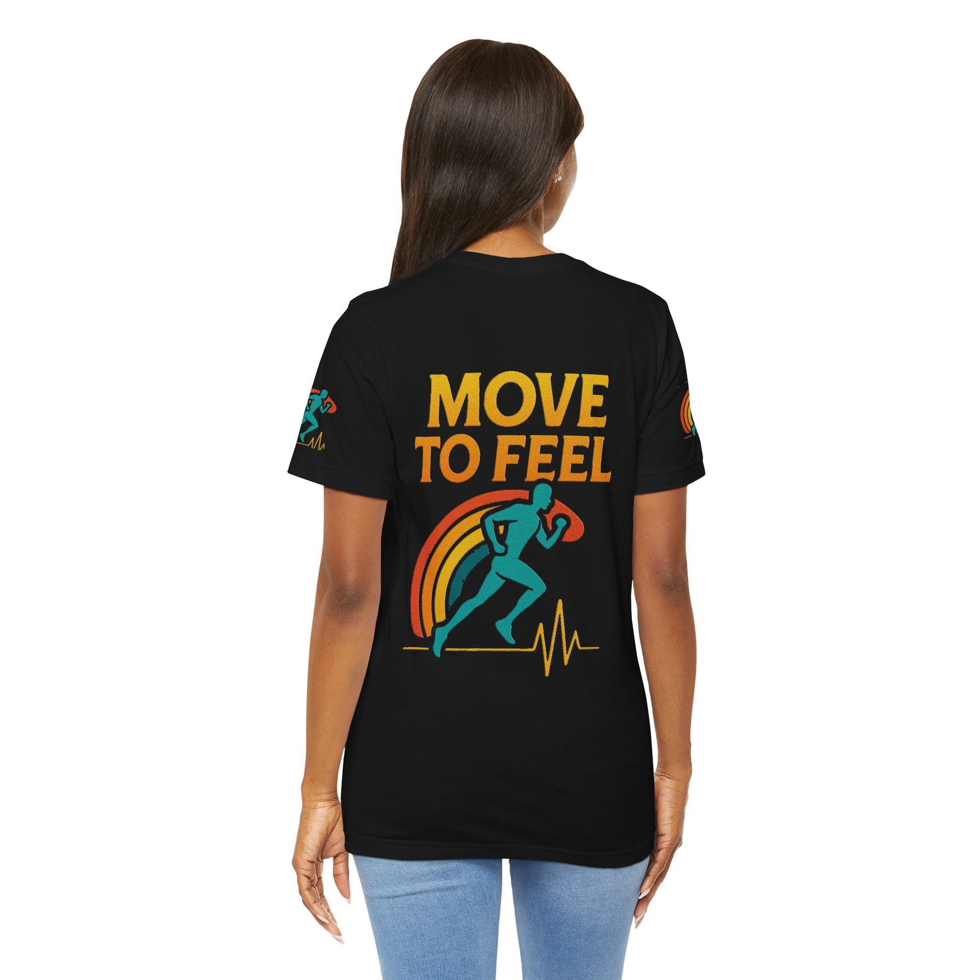 Unisex Fitness Motivational t-shirt | Inspire Move To Feel Active Style