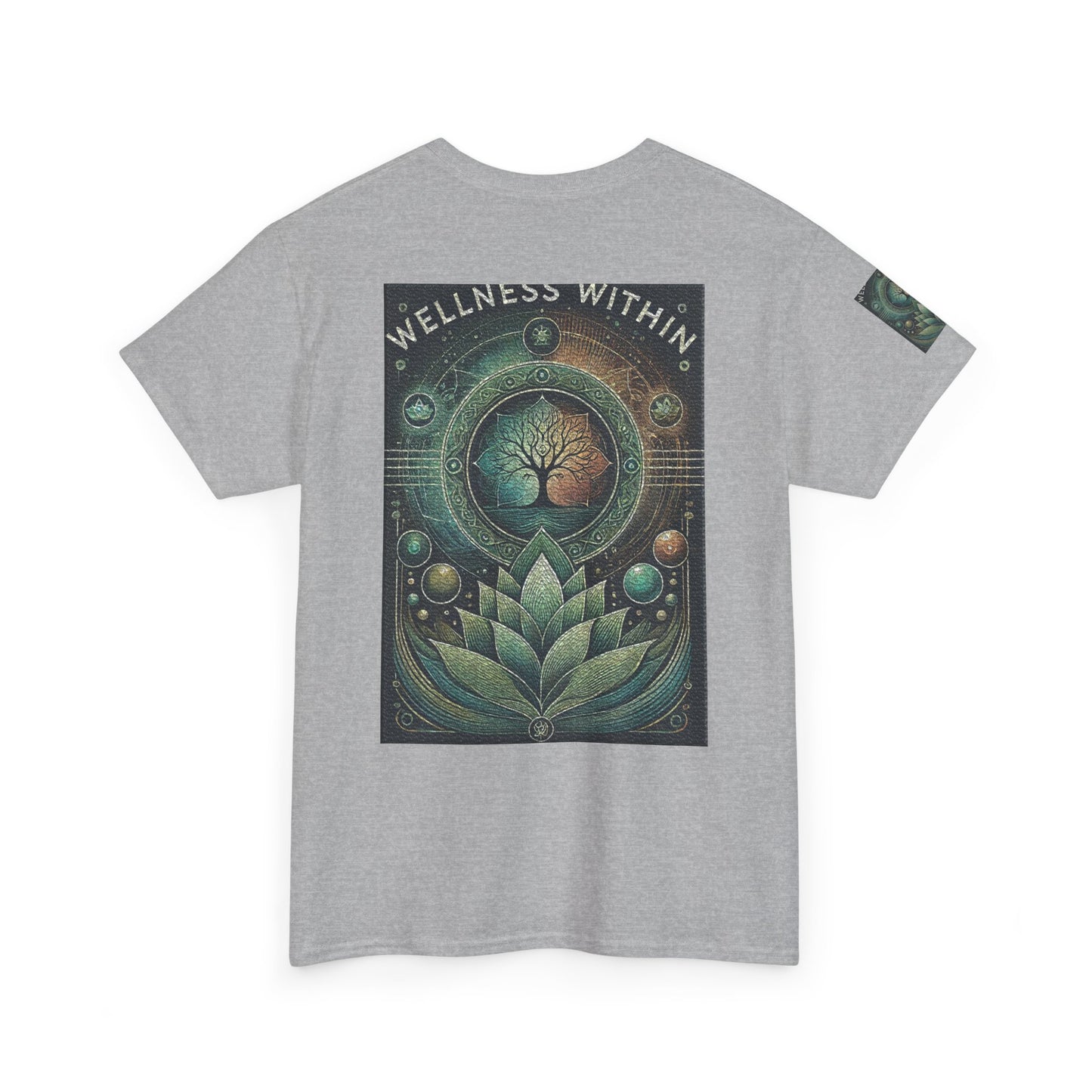 Unisex Heavy Cotton Tee " Wellness Within"