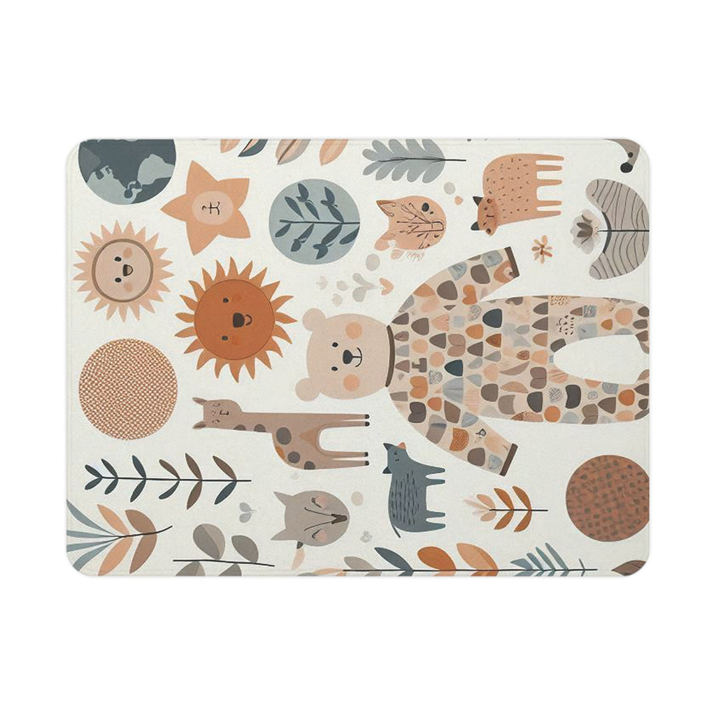 Whimsical Animal Toddler Blanket -  Soft & Cozy for Little Ones