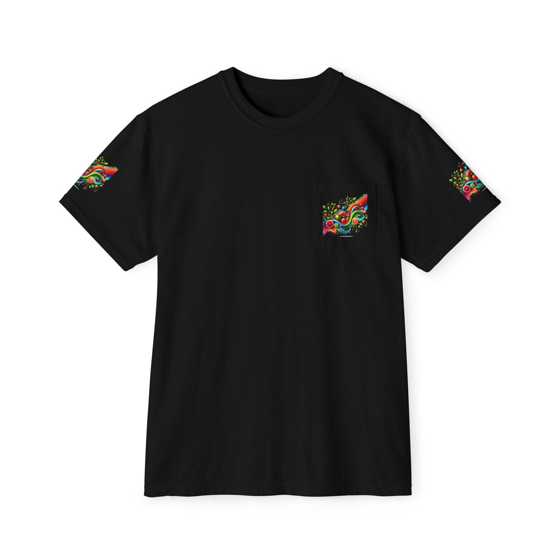 Unisex Garment-Dyed Pocket t-shirt -  Beauty - In Simple Design