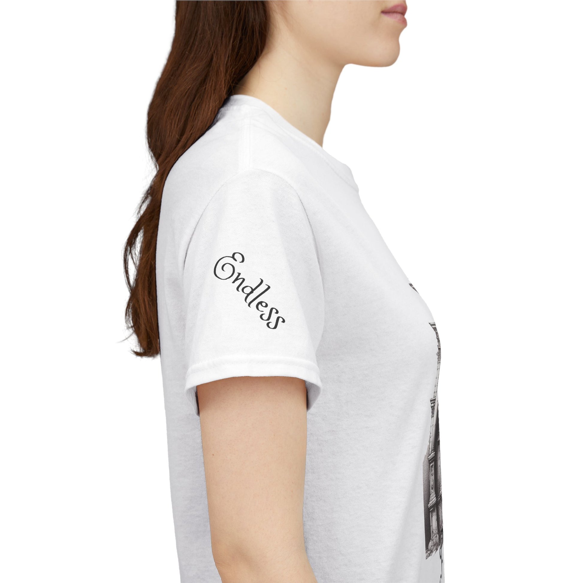 Unisex Heavy Cotton T-shirt - The Mind - Endless Possibilities Endless