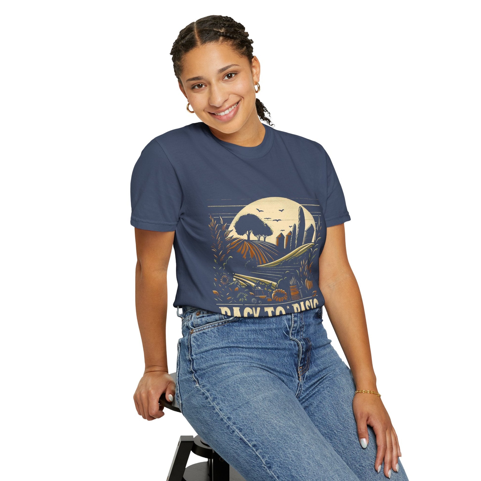 Unisex Garment-Dyed T-shirt - Back To Basic Ethically Made for Comfort