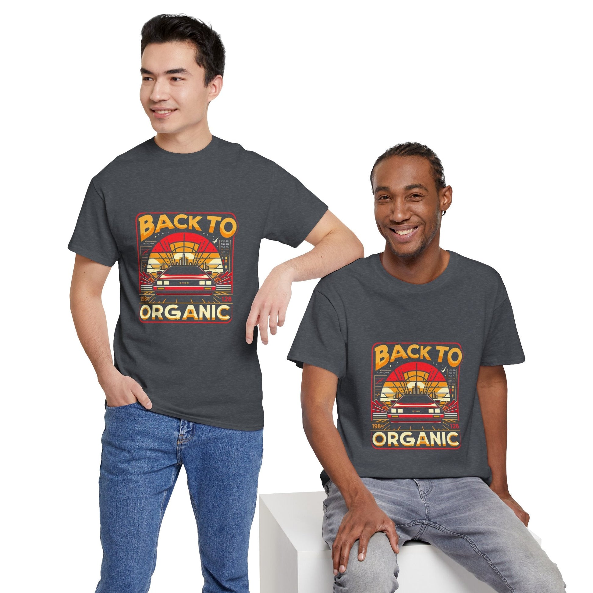 Unisex Heavy Cotton T-shirt - Classic Comfort, Style Back to Organic