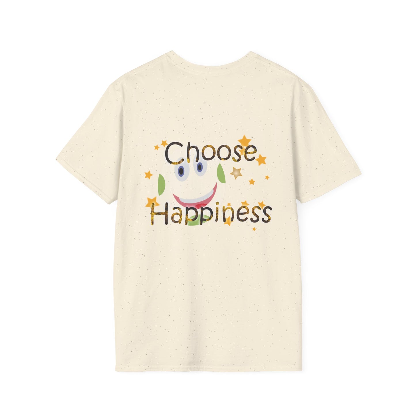 Unisex Softstyle T-Shirt" Choose Happiness"