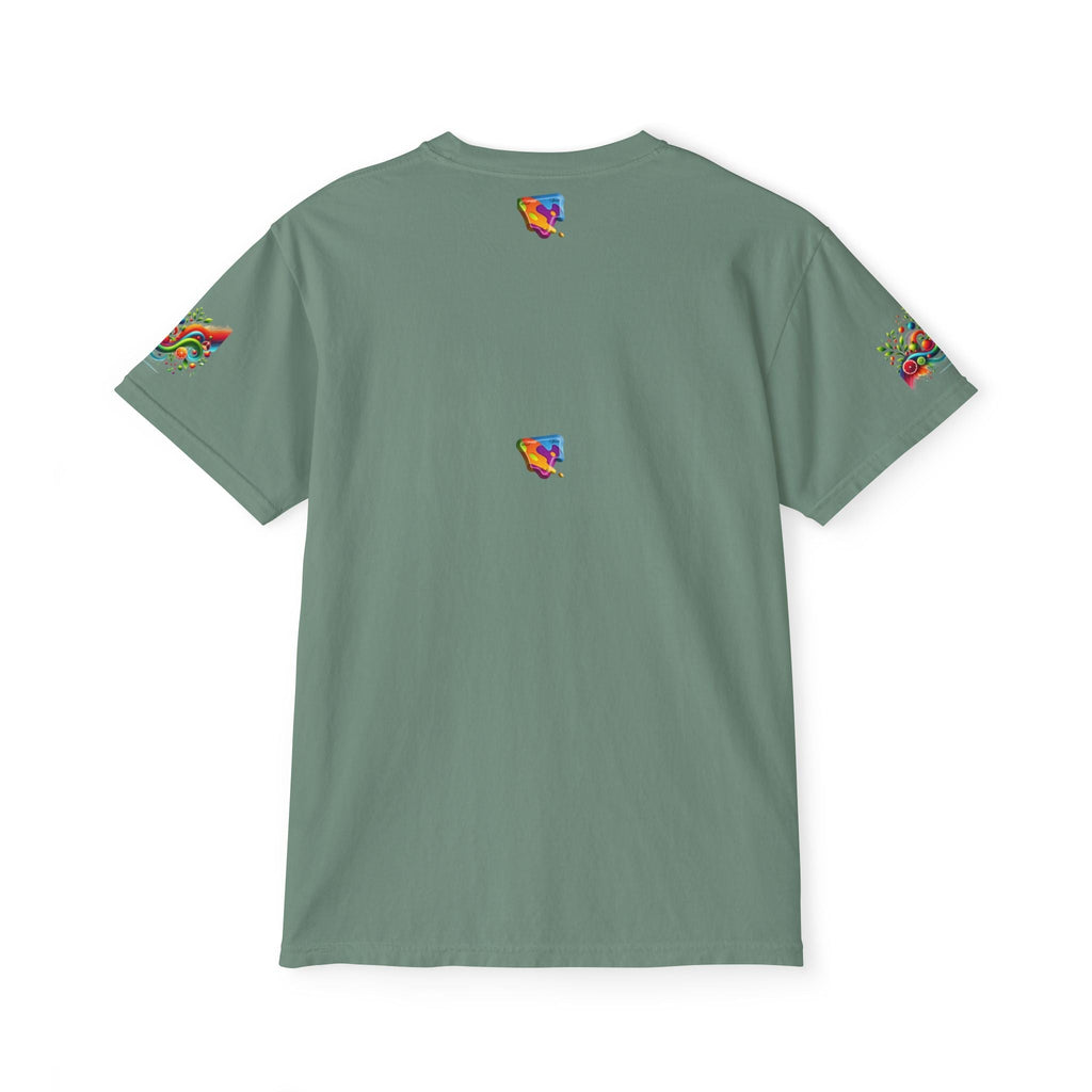 Unisex Garment-Dyed Pocket t-shirt -  Beauty - In Simple Design