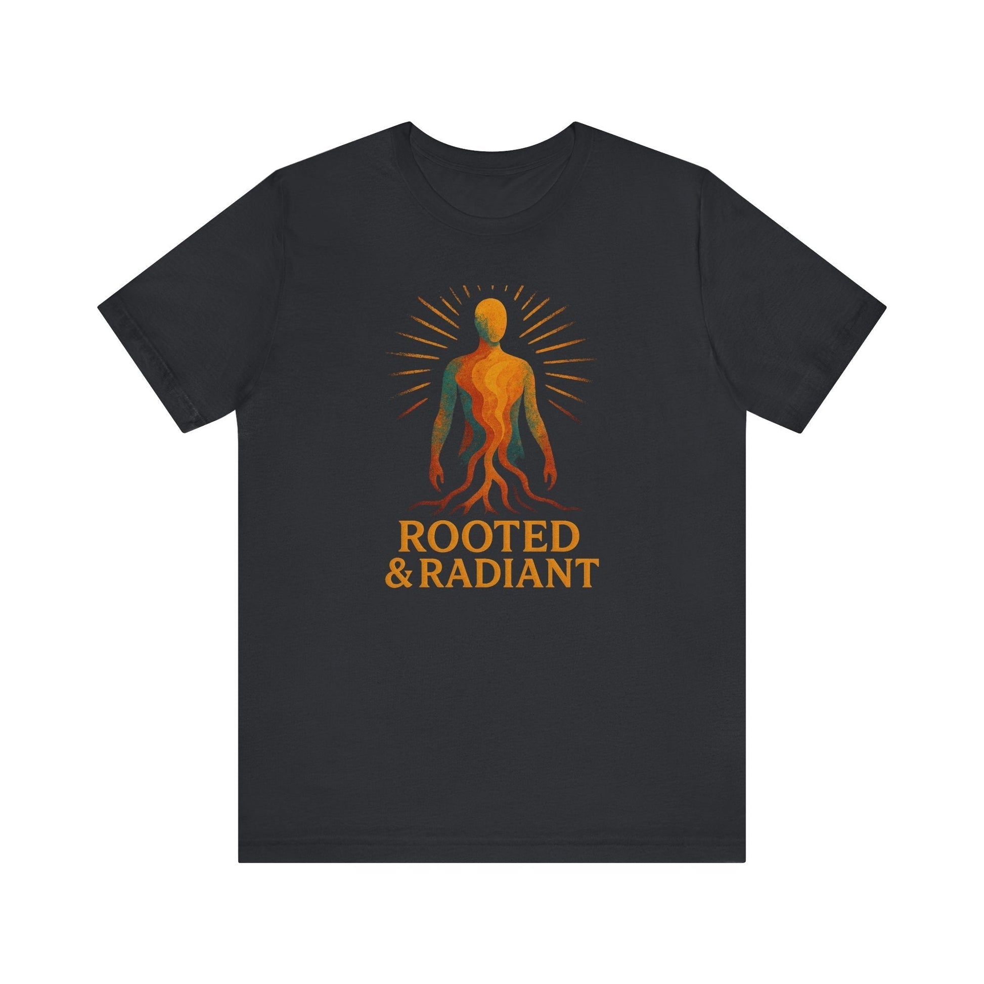 Rooted and Radiant T-shirt | Nature-Inspired Unisex Short Sleeve Tee