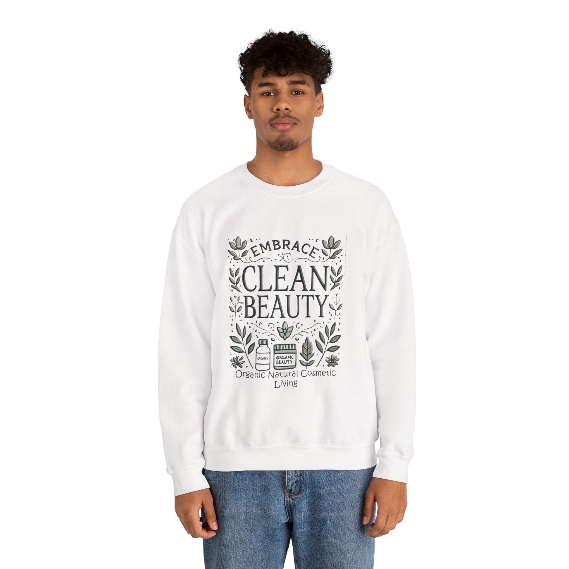 Unisex Heavy Blend - Crewneck Sweatshirt Feel Warm & Cozy