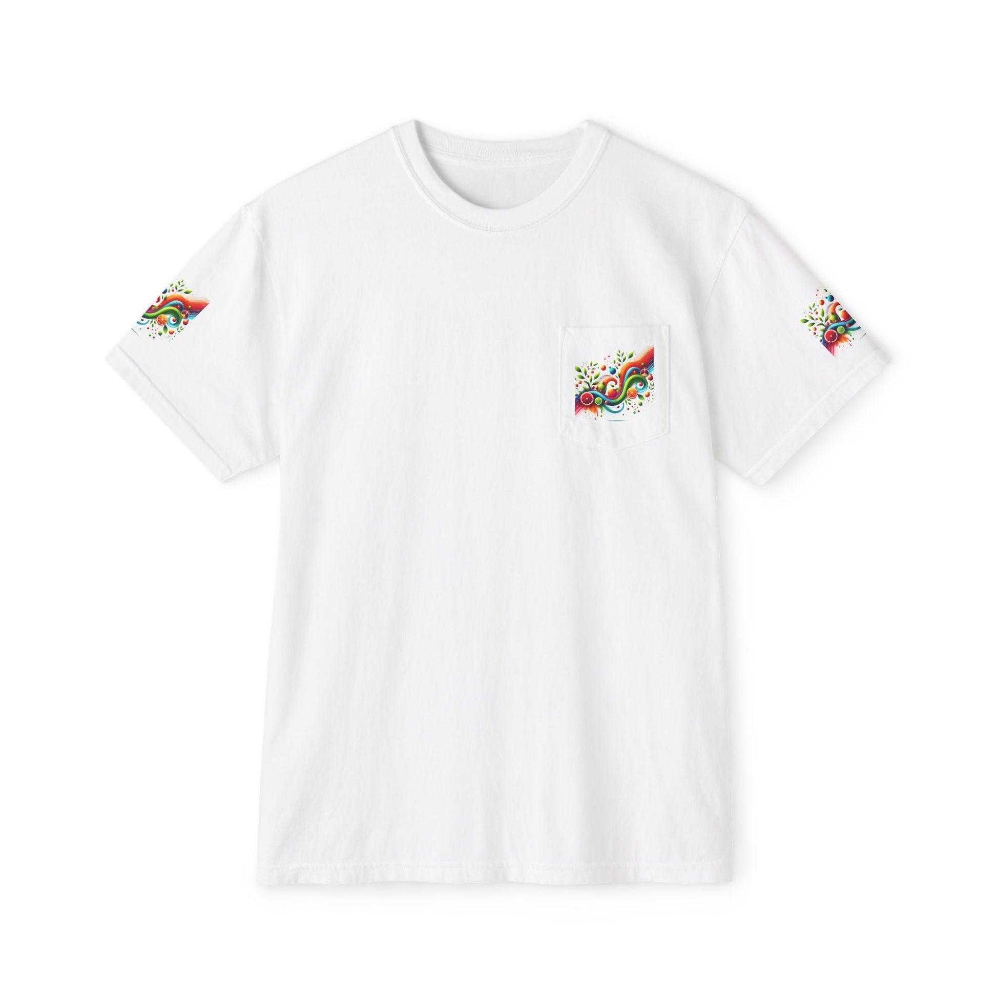 Unisex Garment-Dyed Pocket t-shirt -  Beauty - In Simple Design