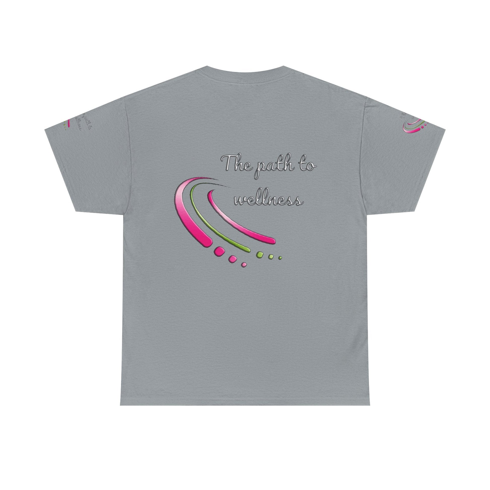Unisex Welllness Heavy Cotton T-shirt - The Path To Wellness  Everyday