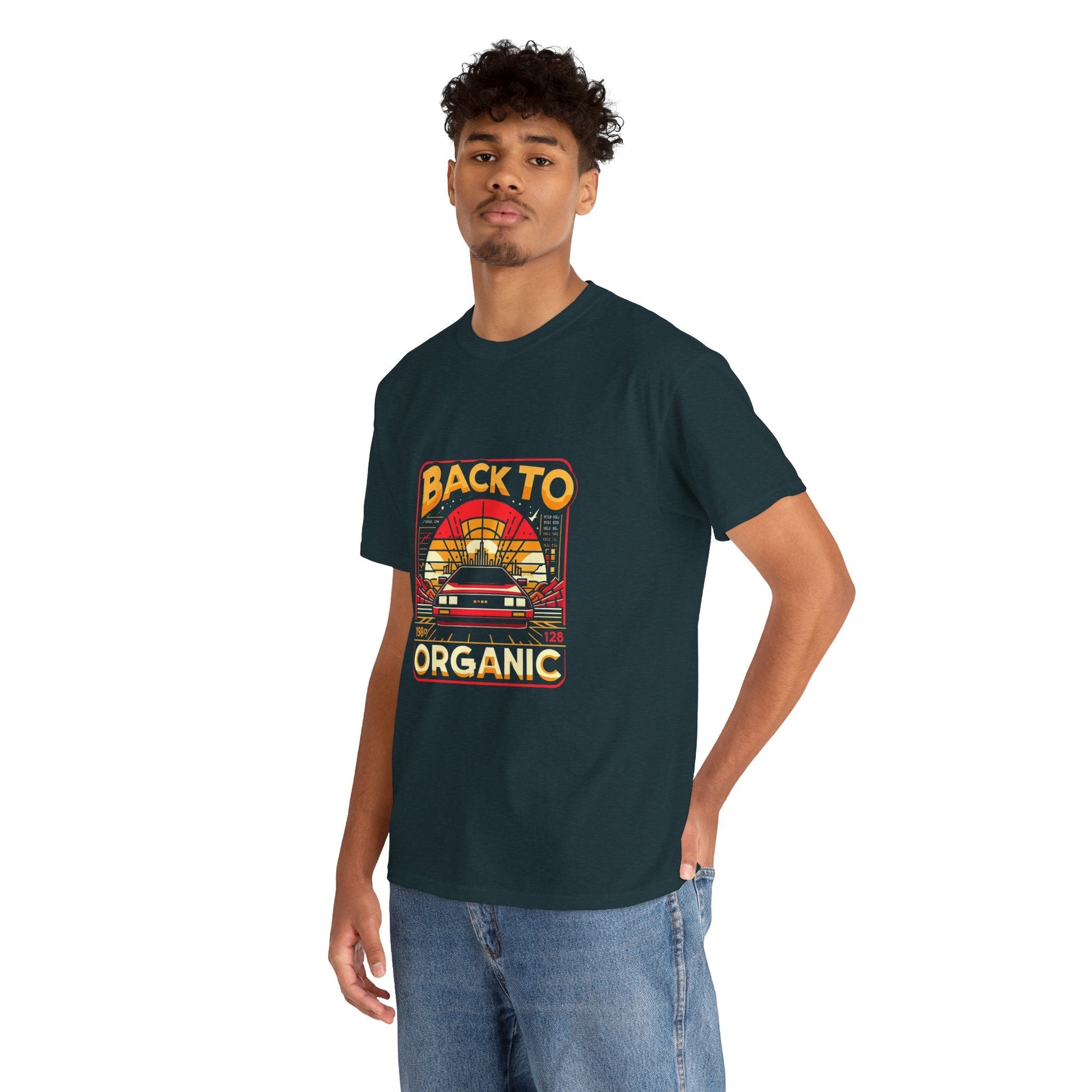 Unisex Heavy Cotton T-shirt - Classic Comfort, Style Back to Organic