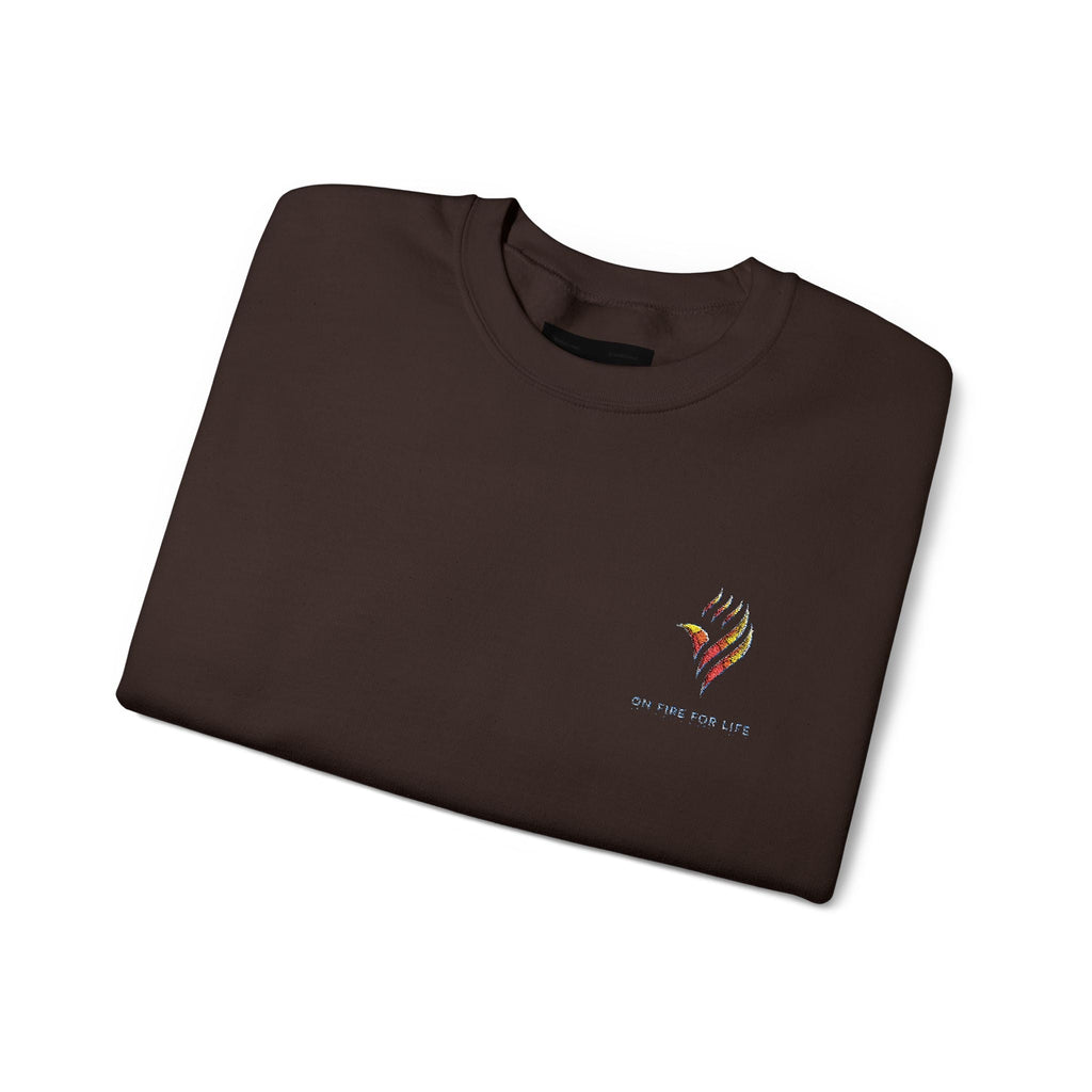 Unisex Heavy Blend™ Crewneck Sweatshirt - On Fire For Life