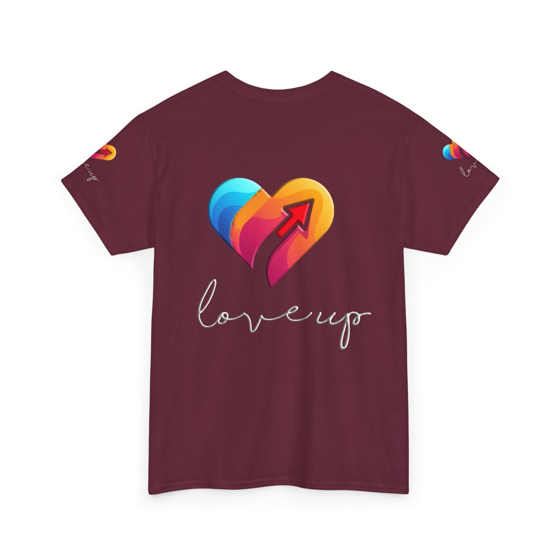 Unisex Heavy Cotton T-shirt - Love's Up Premium Comfort & Timeless Style