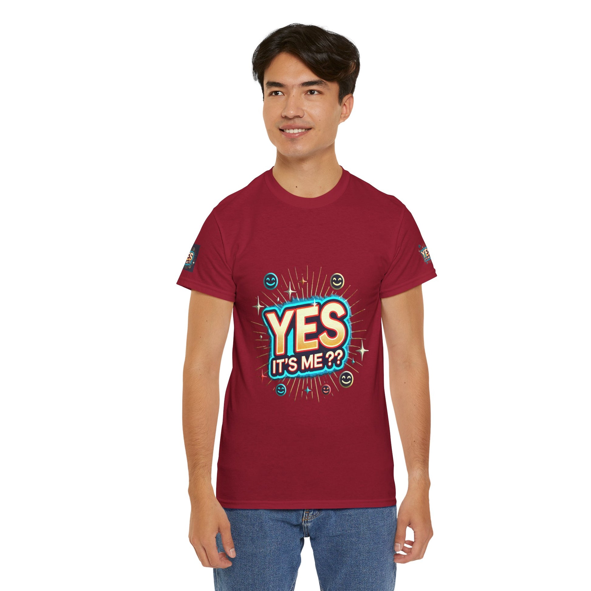 Unisex Heavy Cotton T-shirt Yes It's Me T-Shirt for Comfort