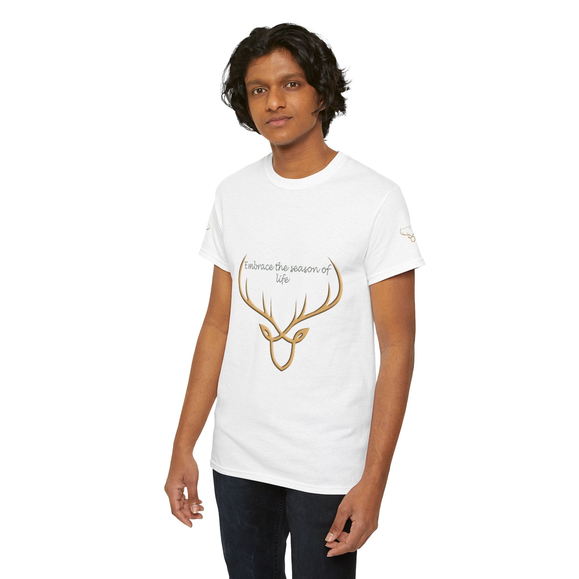 Unisex Heavy Cotton T-shirt - Embrace the Season of Life for Everyday
