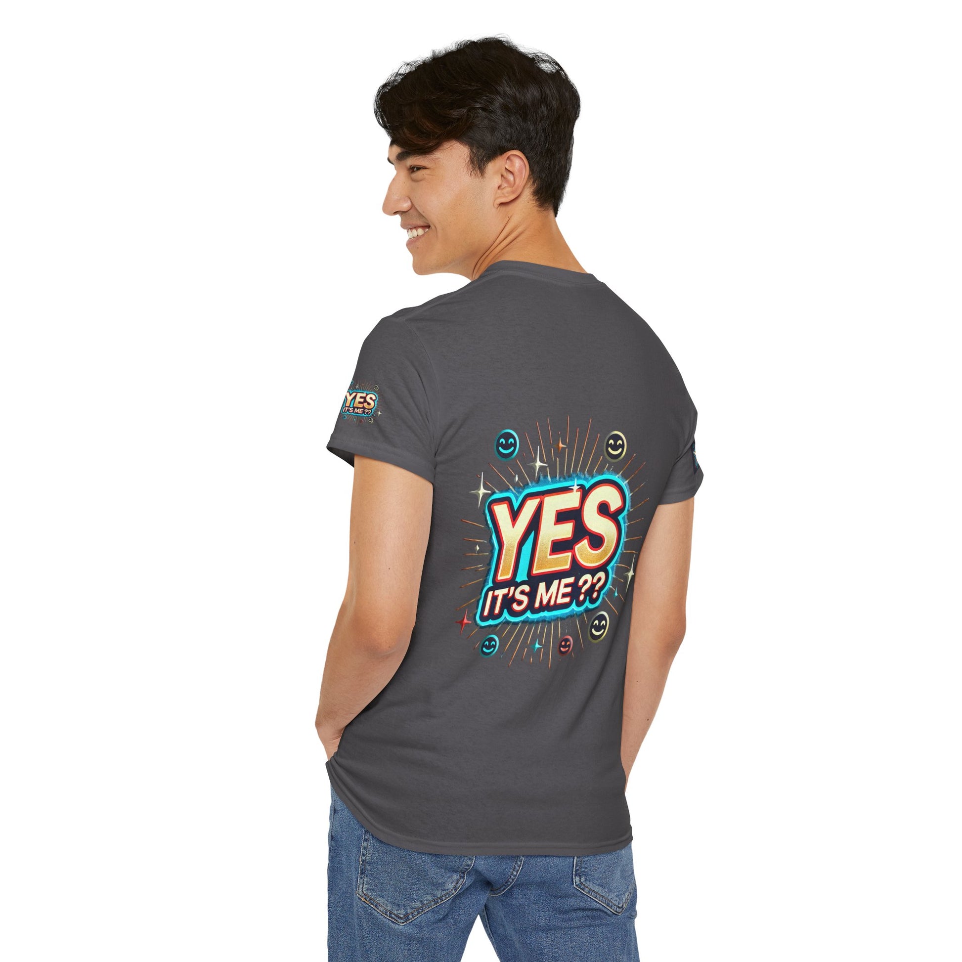 Unisex Heavy Cotton T-shirt Yes It's Me T-Shirt for Comfort