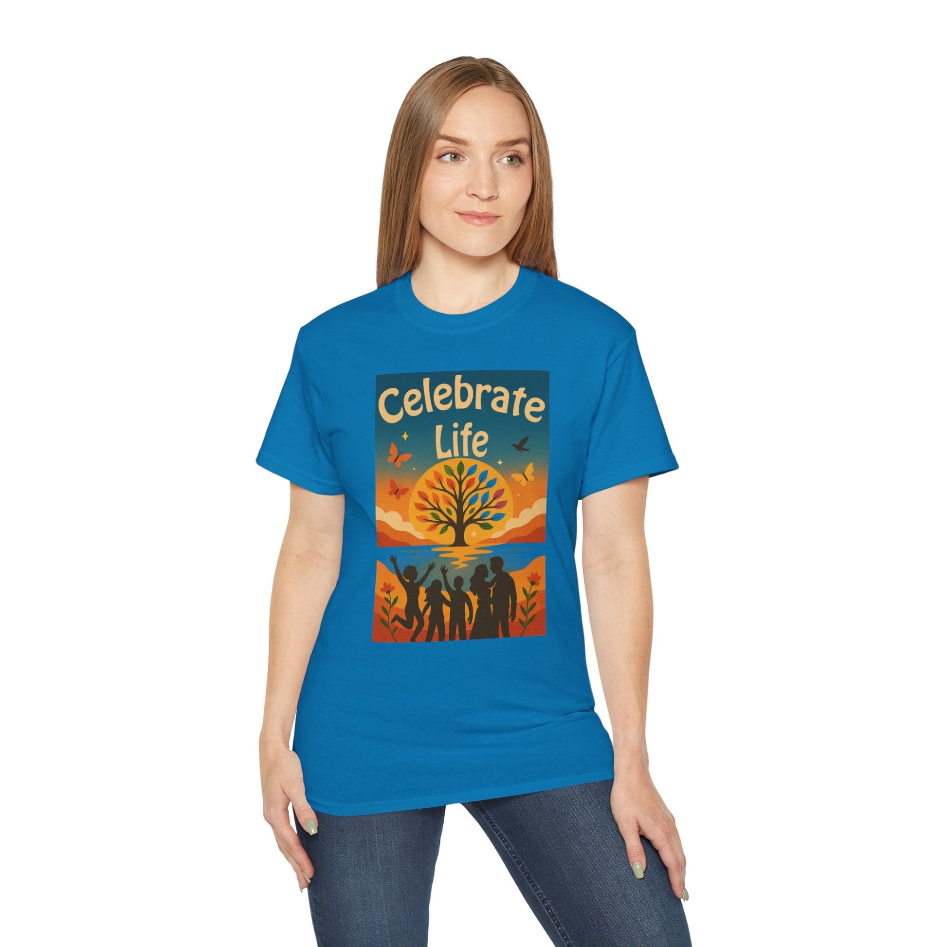 Celebrate Life Unisex Ultra Cotton T-shirt | Nature Lover Shirt