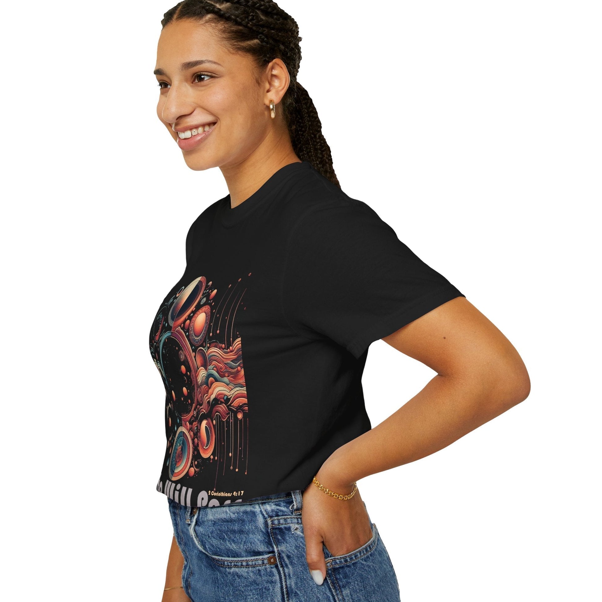 Cosmic Vibes Unisex Garment-Dyed t-shirt - This to Will Pass
