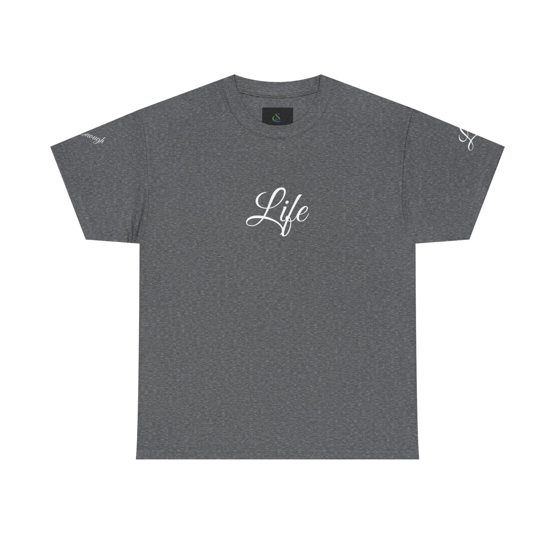 Unisex Heavy Cotton T-shirt - life is enough your are always enough