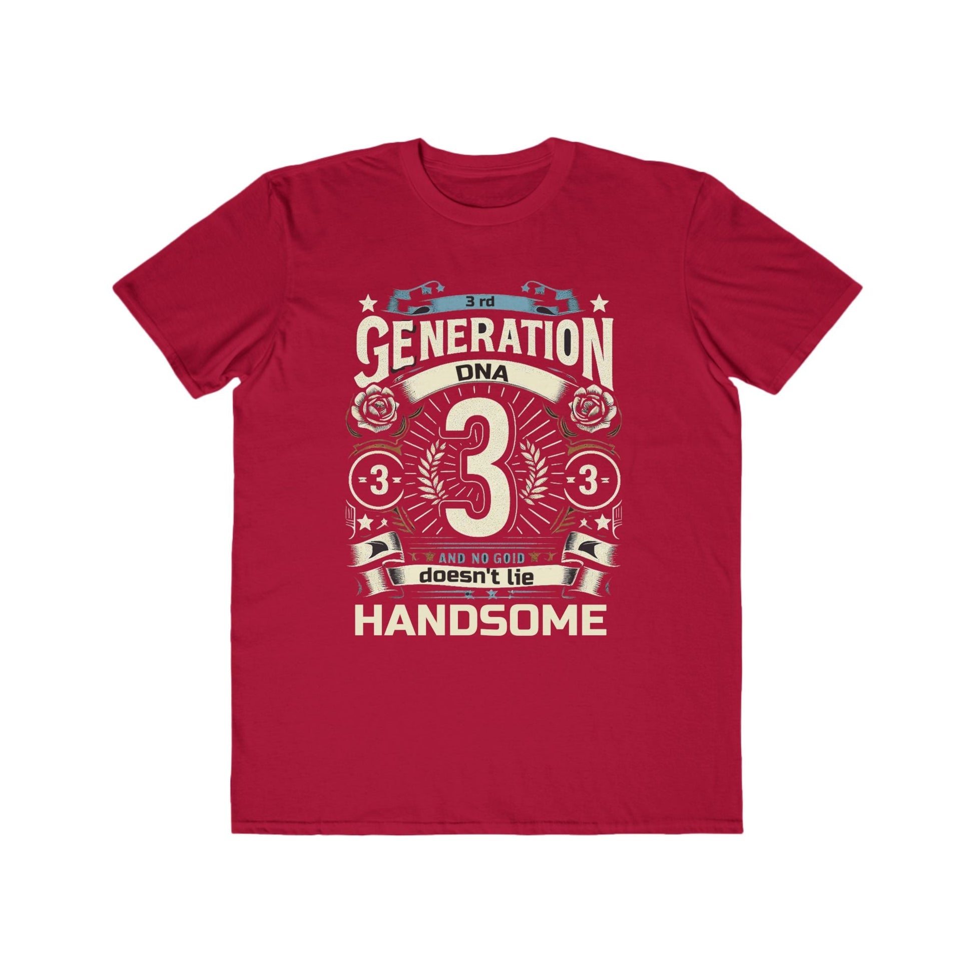 Men Lightweight Fashion T-shirt - 3rd Generation  DNA doesn't lie