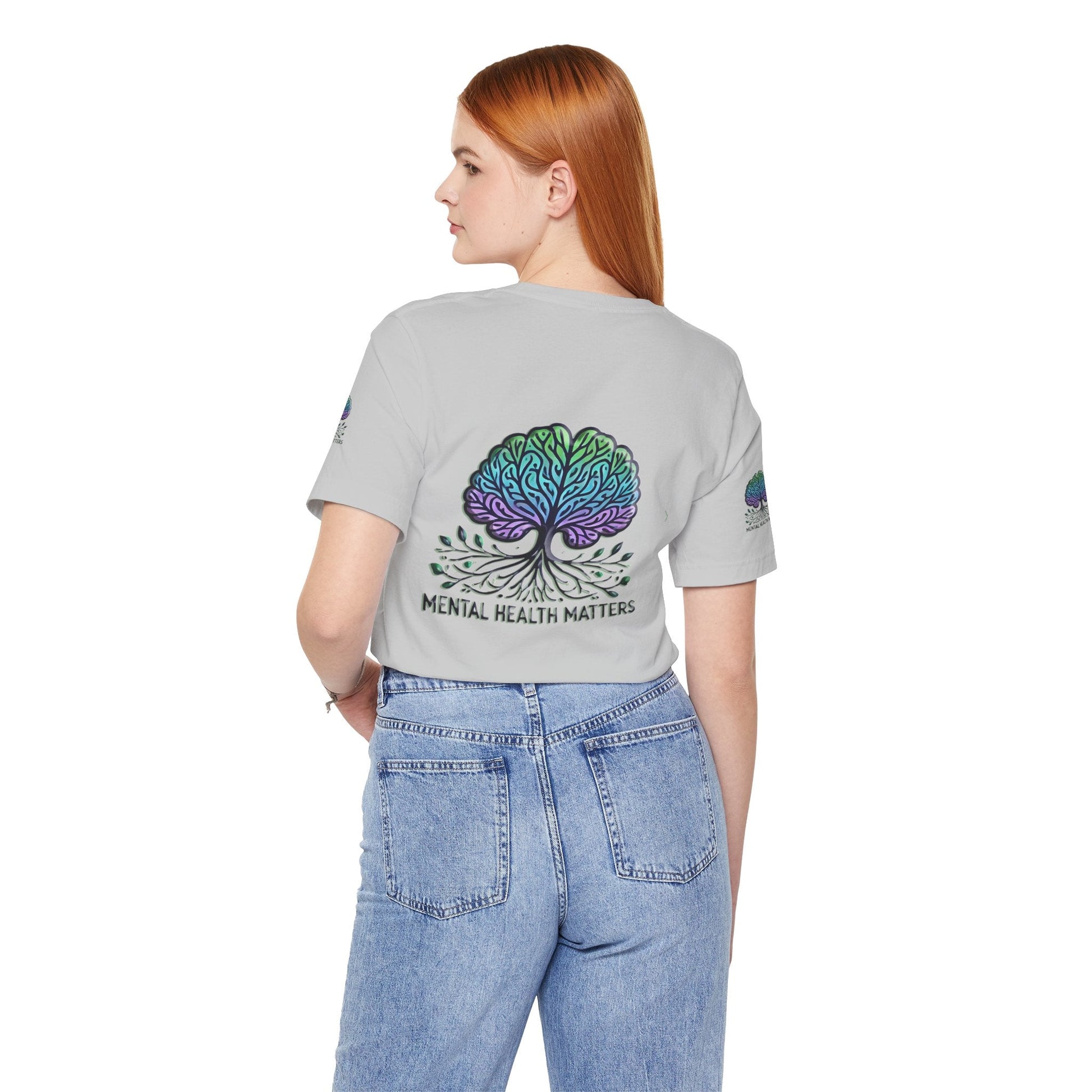 Unisex Jersey Short Sleeve T-shirt – Mental Health Matters Soft Comfy