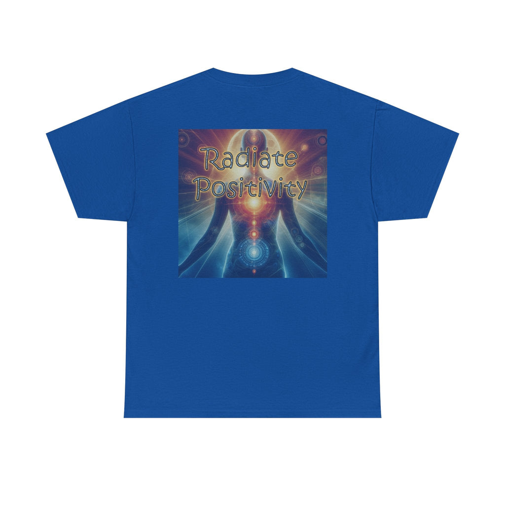 Unisex Heavy Cotton T-shirt - Radiate Positivity Its Free