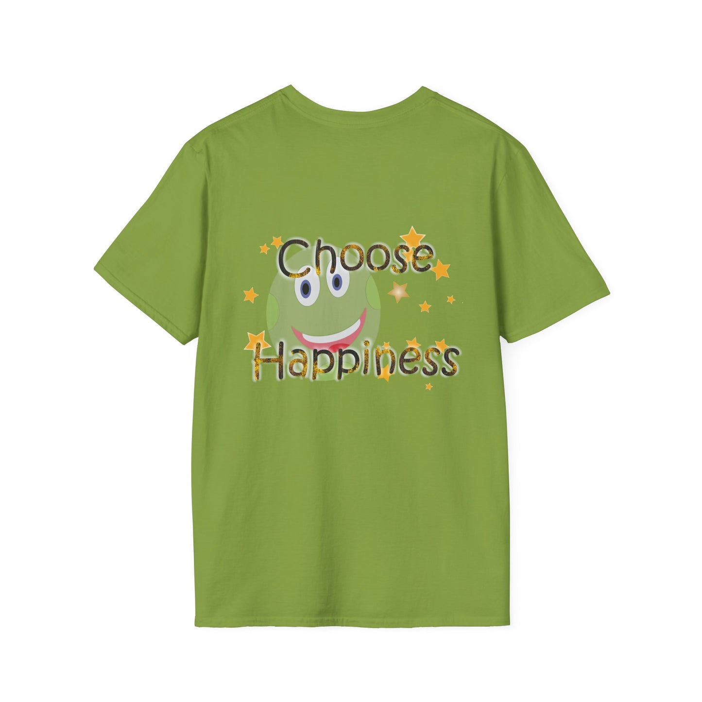 Unisex Softstyle T-Shirt" Choose Happiness"