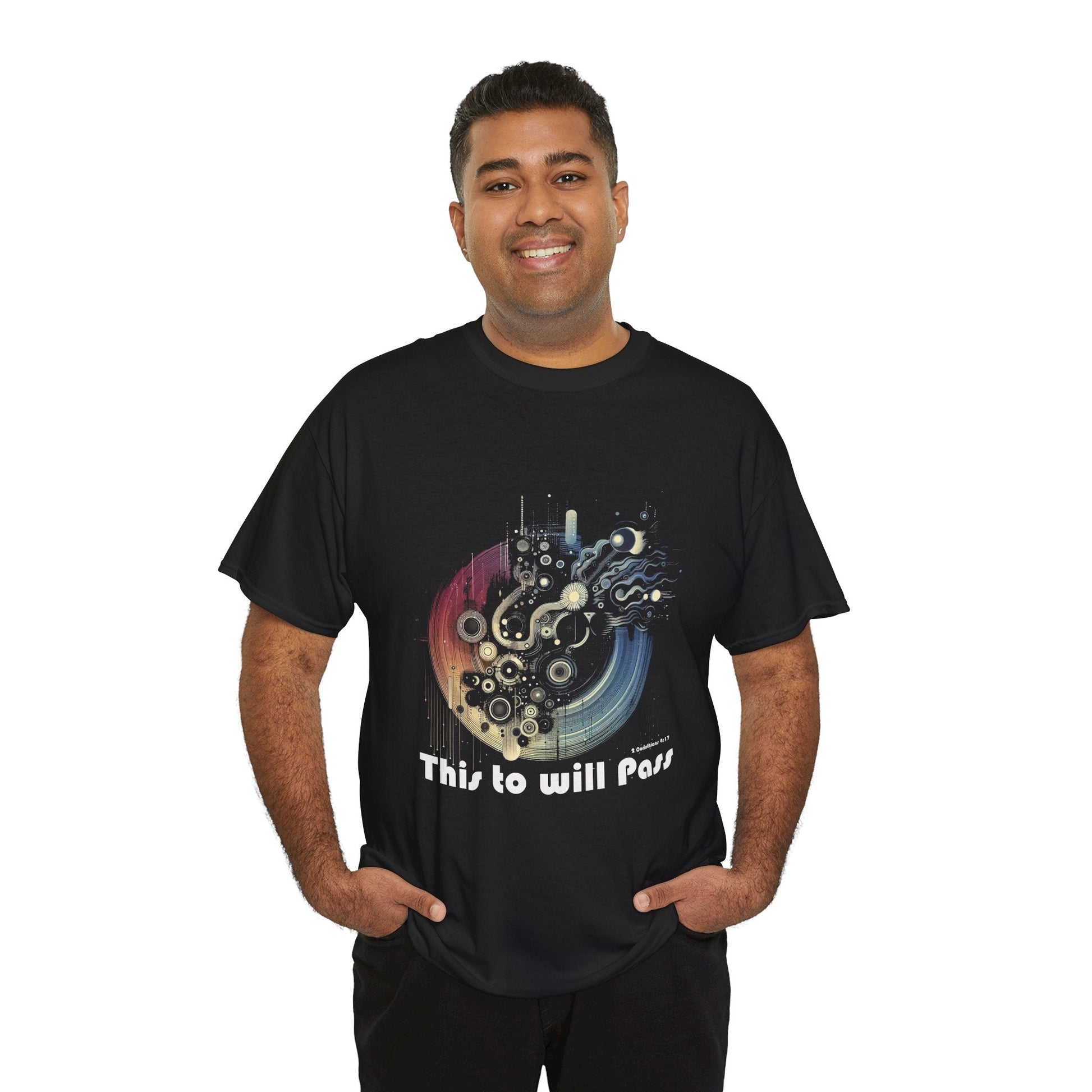 This Too Will Pass t-shirt and cap Color Bundle – Bright Comfort