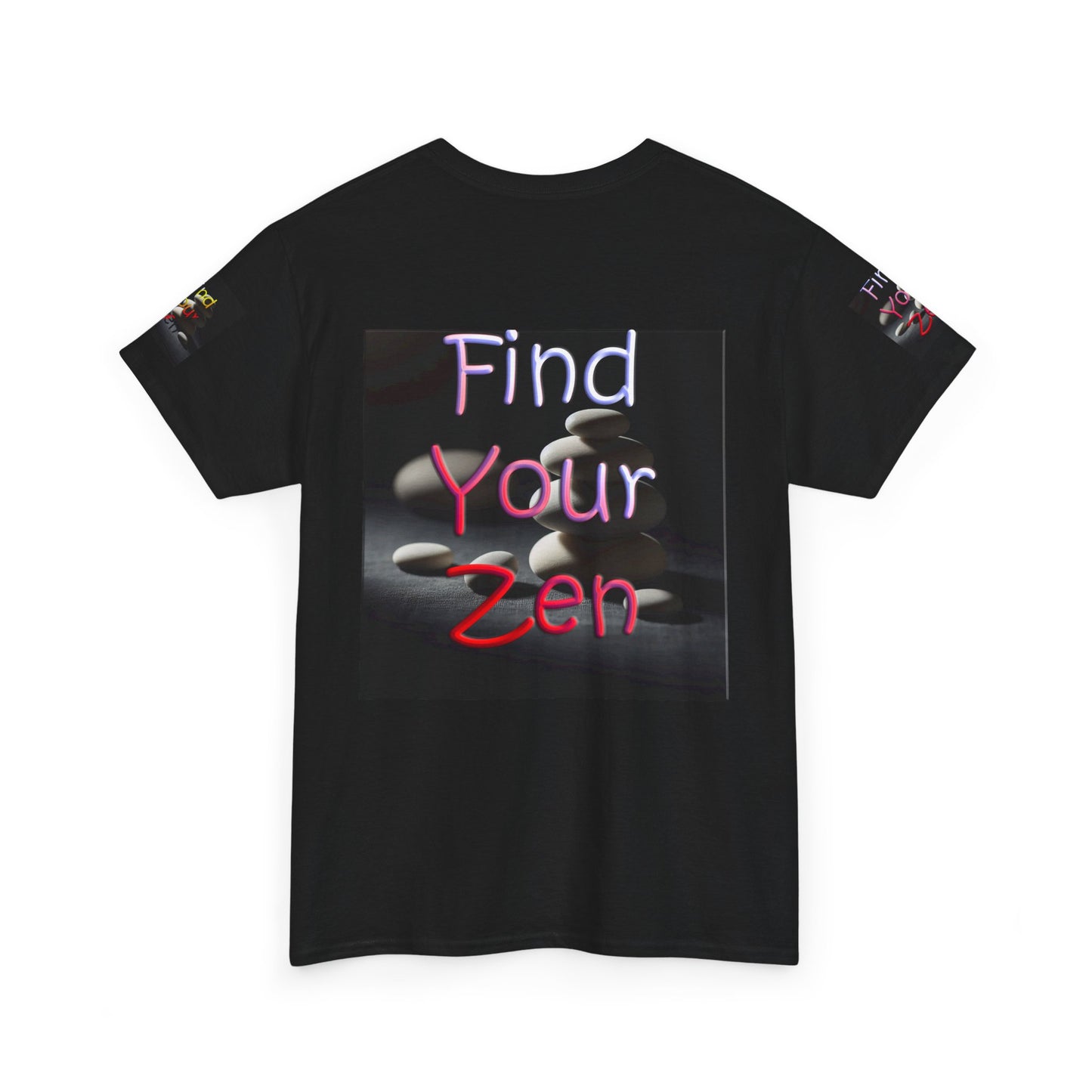 Unisex Heavy Cotton Tee' Find Your Zen"