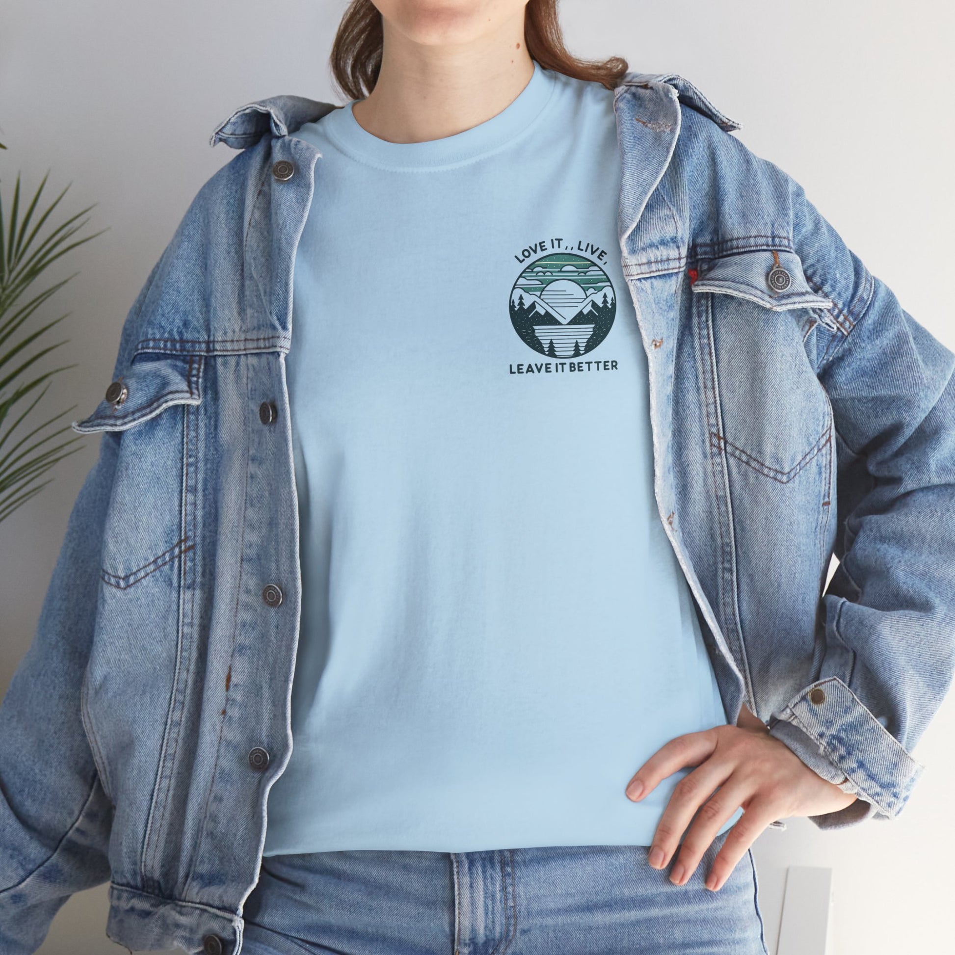 Unisex Garment-Dyed T-shirt - Love it Live Leave it Better Vintage