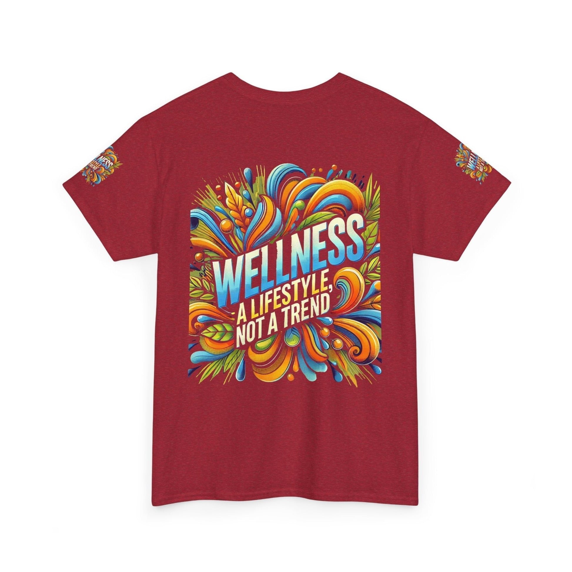 Unisex Heavy Cotton T-shirt - Wellness Is A Lifestyle Not A Trend