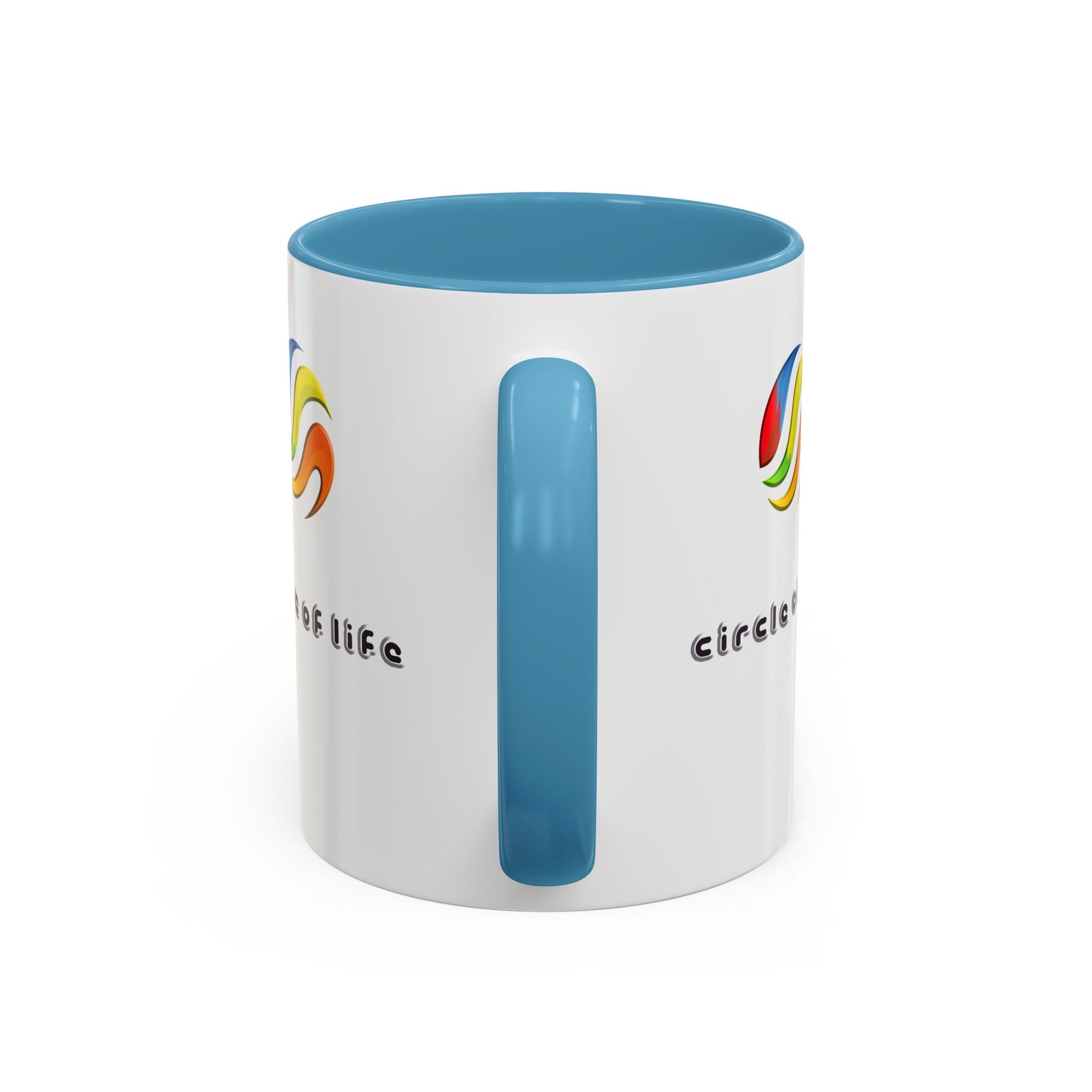 Accent Coffee Mug - (11, 15oz) Circle of Life Stylish Ceramic Mug