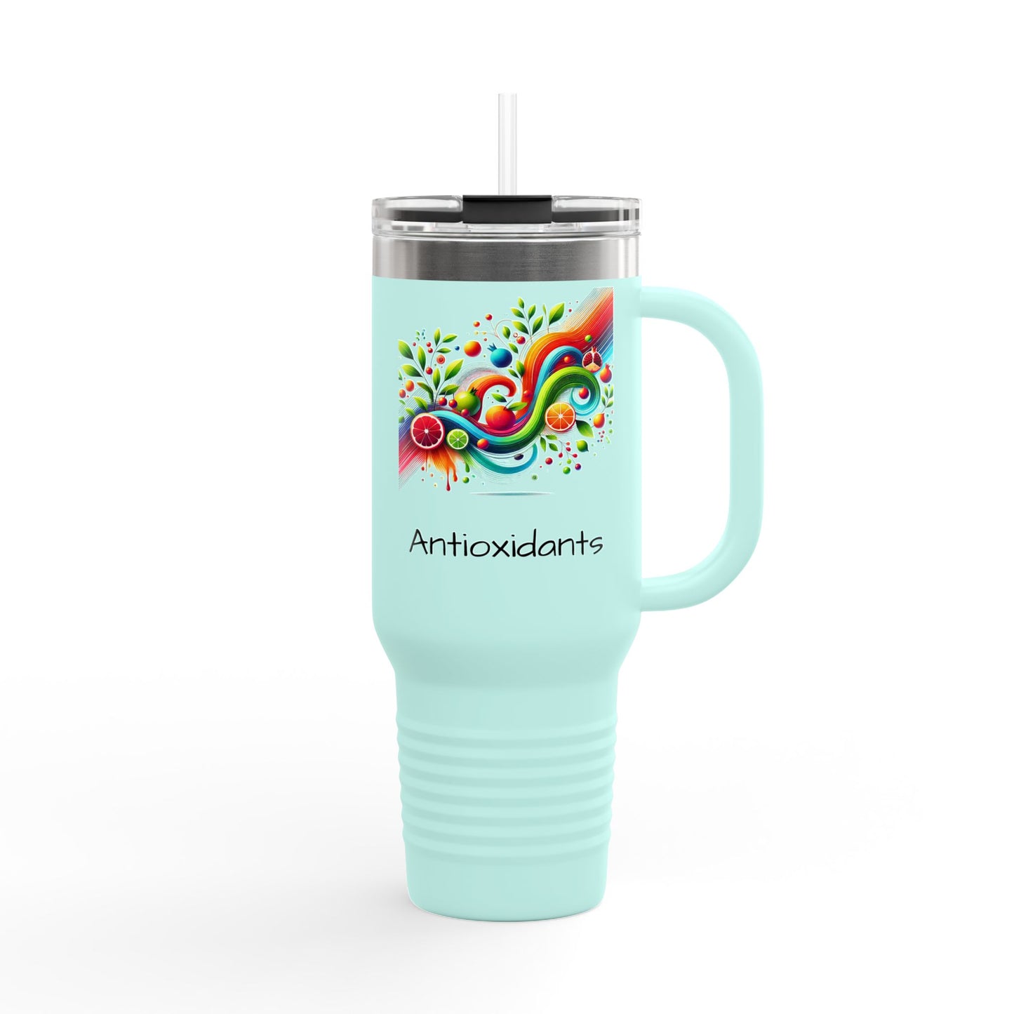 Insulated Travel Mug, 40oz"Antioxidants"